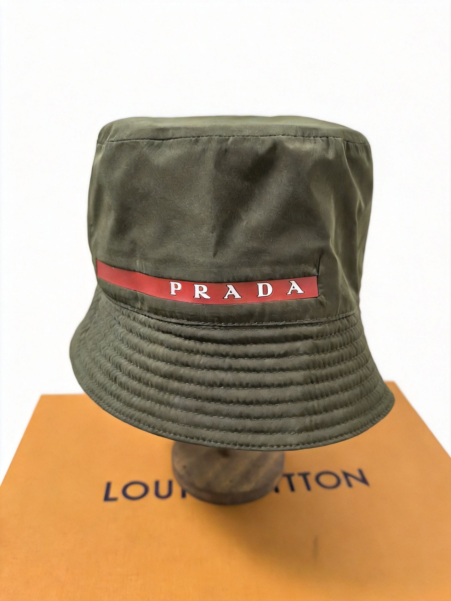 Prada Prada Bucket hat Olive Green | Grailed