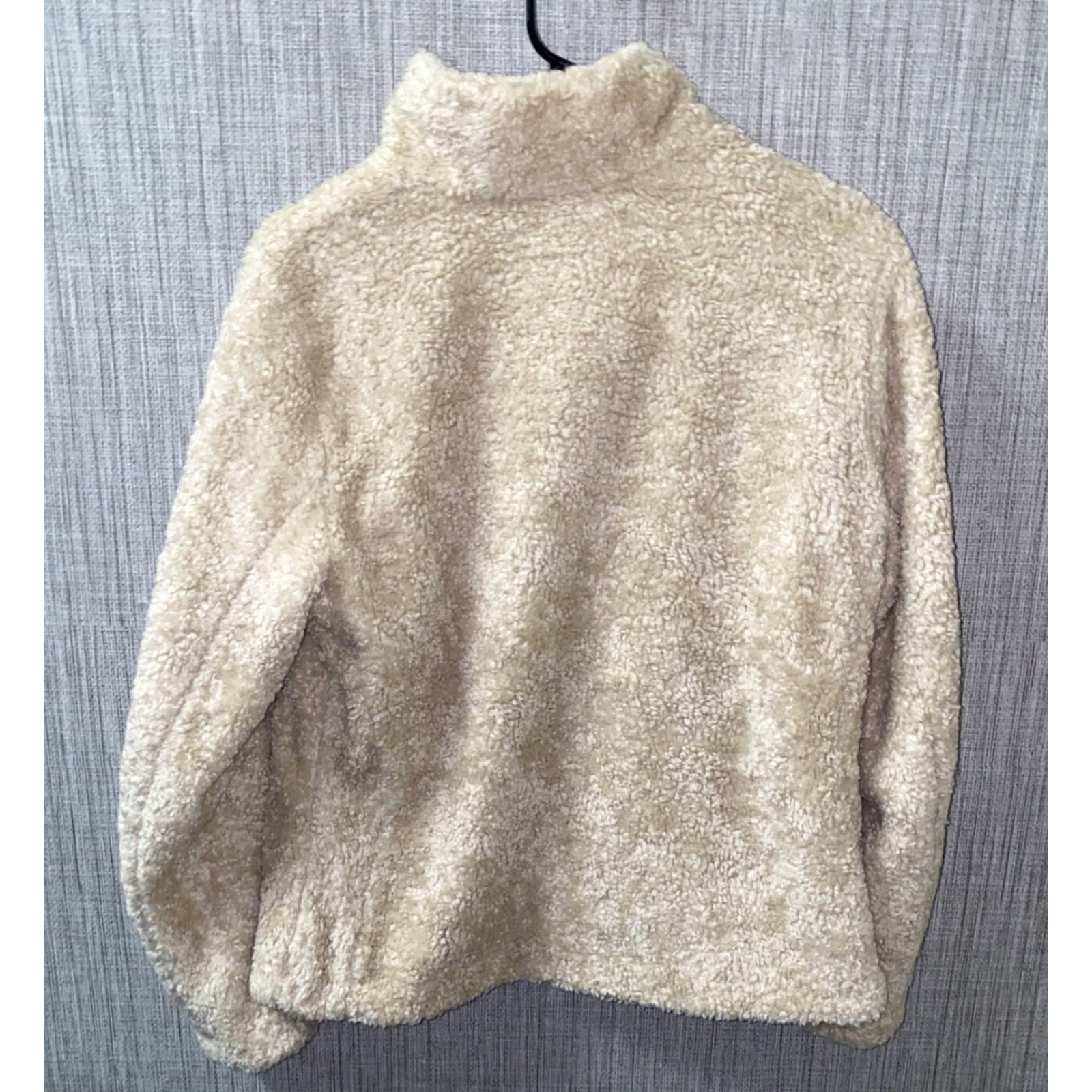Pendleton Pendleton Womens Beige Fleece Jacket Full Zip Size M 21 In Armpit Woman Coat Warm Spring Autumn Size M / US 6-8 / IT 42-44 - 5 Thumbnail
