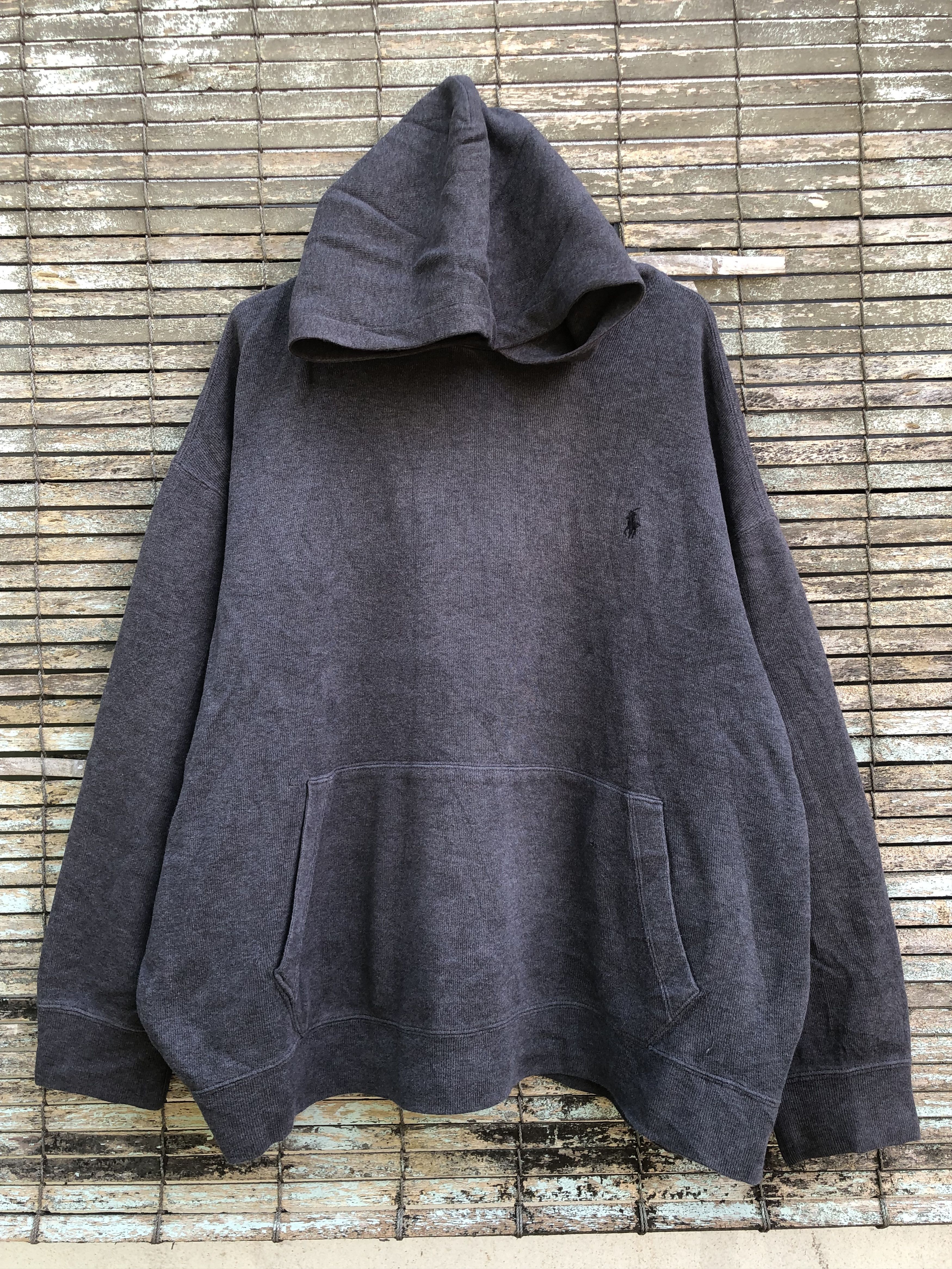 Polo Ralph Lauren Vintage Baggy Polo Ralph Lauren Elbow Patch Pullover Hoodie Size US XXL / EU 58 / 5 - 1 Thumbnail
