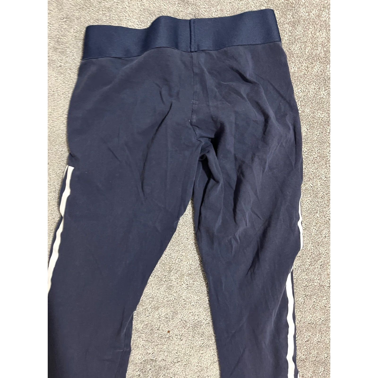 Adidas Adidas Leggings Women Small Navy Blue Activewear 32in Inseam S87551 Compression Pants USA Size S Womens Size 28" / US 6 / IT 42 - 4 Thumbnail
