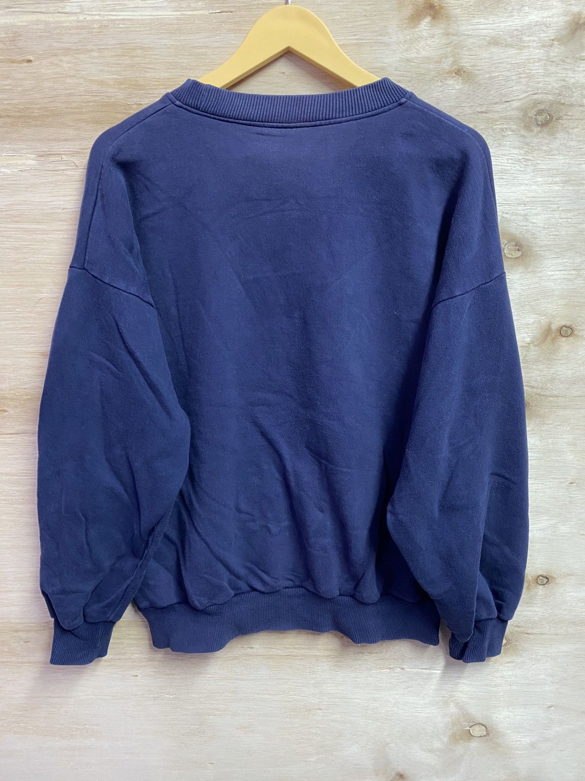 Lacoste vintage navy Lacoste sweatshirt with an embroidered logo Size US XL / EU 56 / 4 - 7 Thumbnail