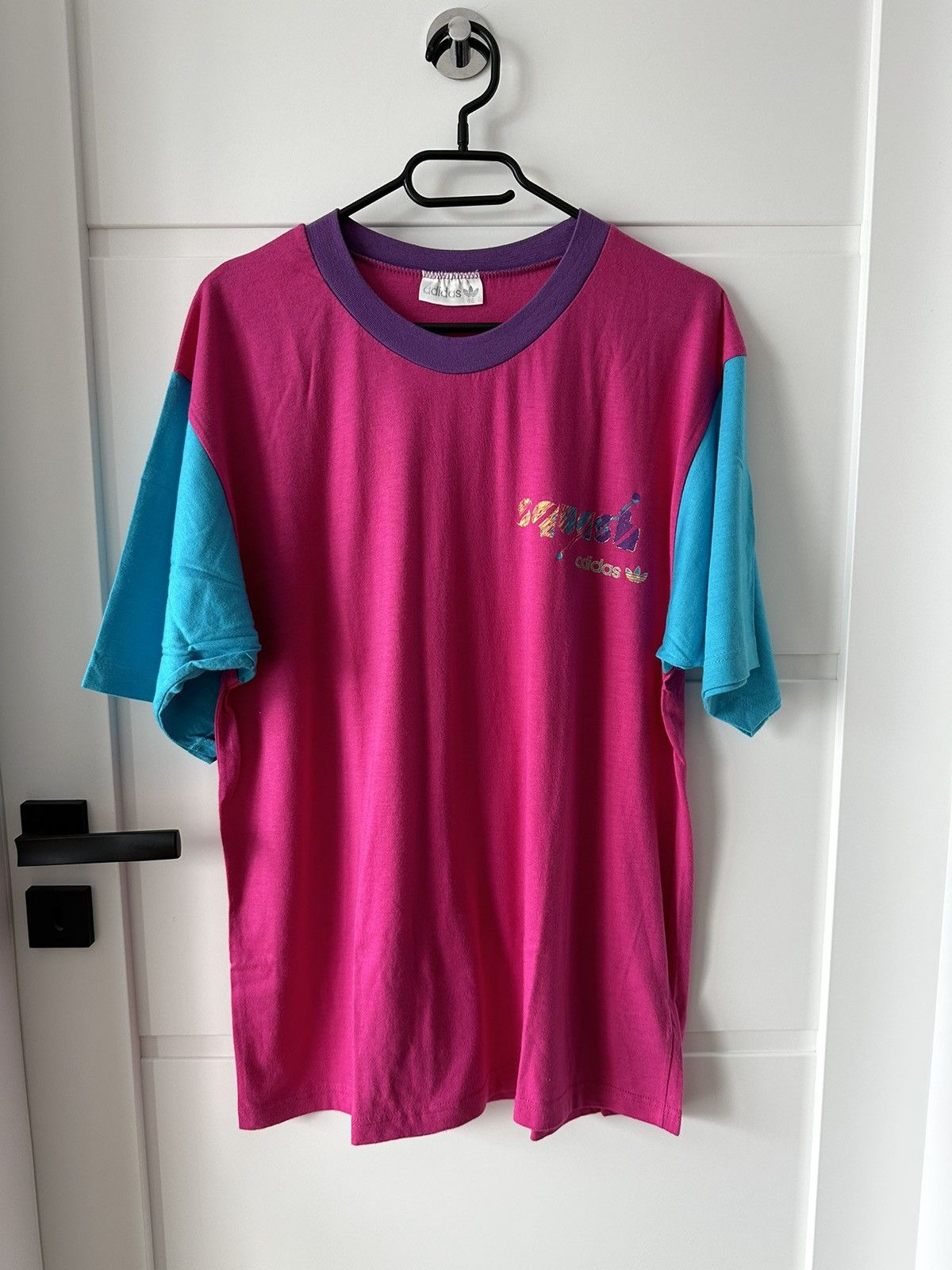 Vintage 80’s - 90’s Adidas Squash tennis t shirt Size US M / EU 48-50 / 2 - 1 Thumbnail