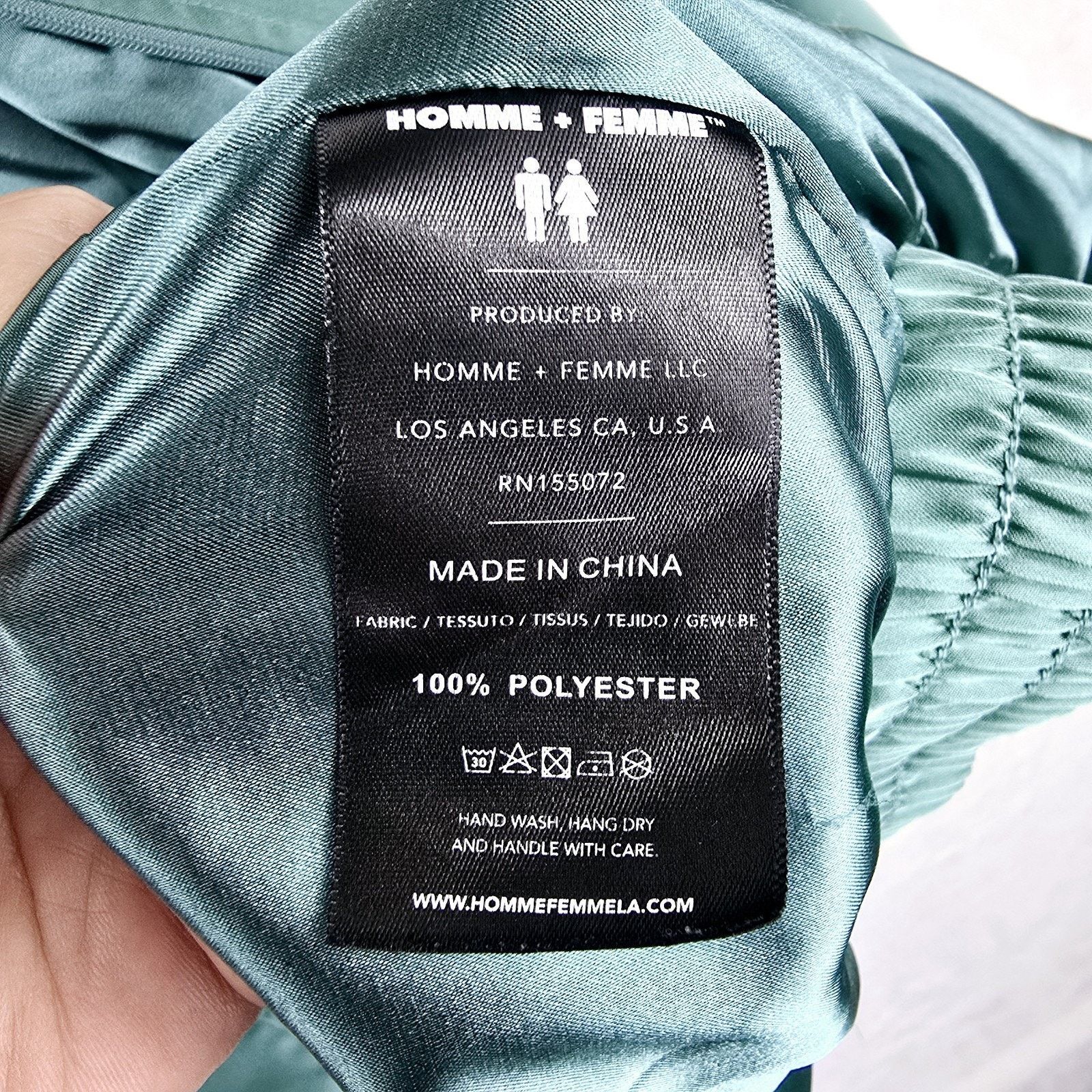 Homme + Femme La Homme + Femme LA World Famous Track Jacket Size XL Size US L / EU 52-54 / 3 - 7 Thumbnail