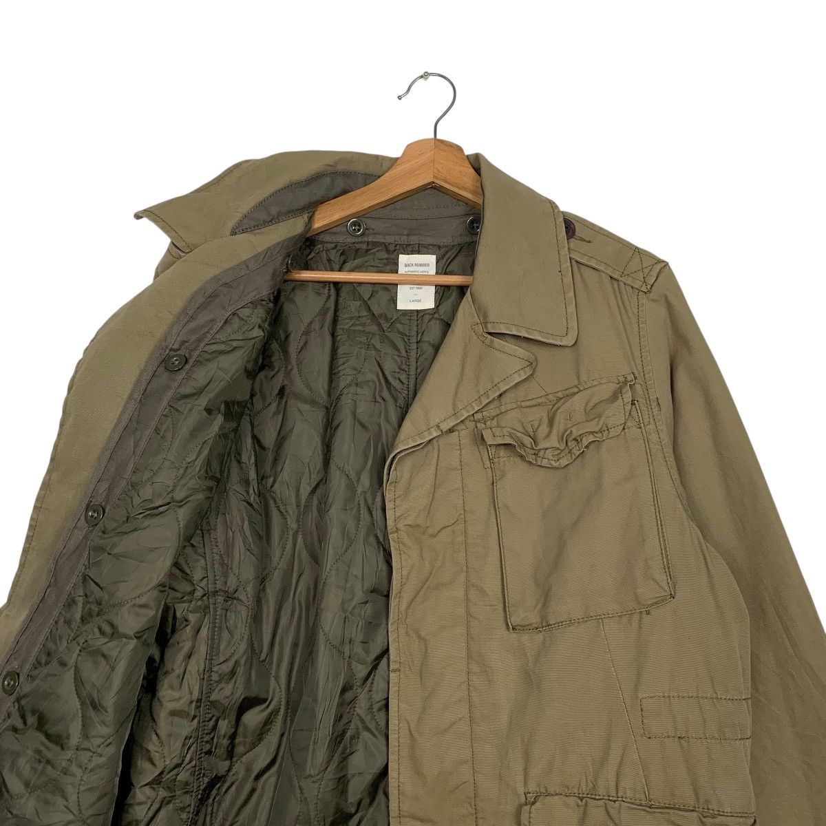 Japanese Brand Japanese Brand Back Number Multipocket Military Jacket Size US L / EU 52-54 / 3 - 10 Thumbnail
