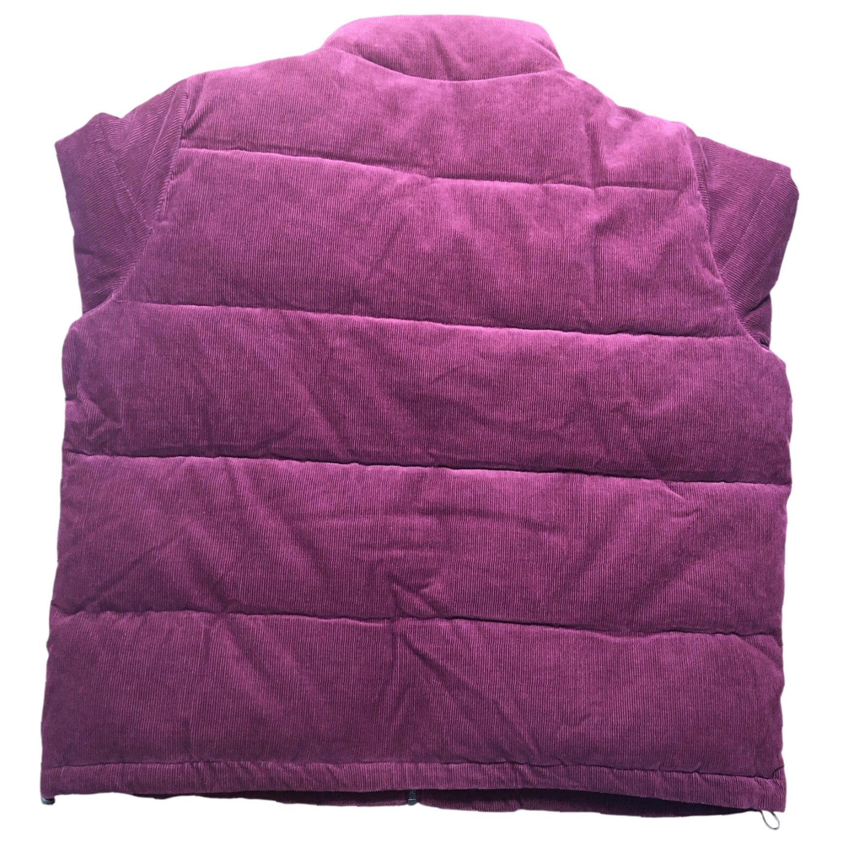 Levis Zoe Corduroy Coat Womens XXL Red Wine Quilted Puffer Jacket