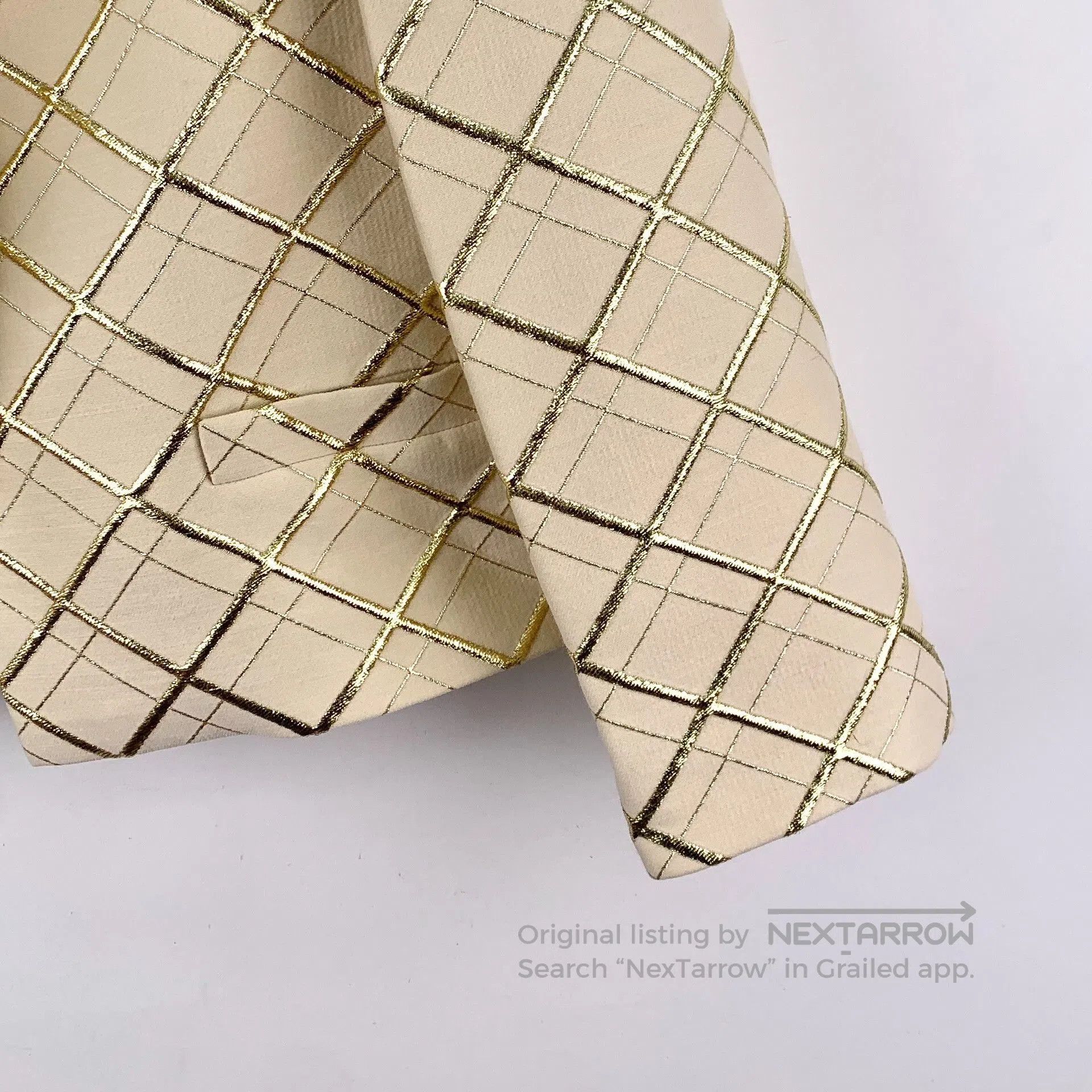 Valentino Valentino Yellow Diamond Check Jacket. Size M / US 6-8 / IT 42-44 - 4 Thumbnail