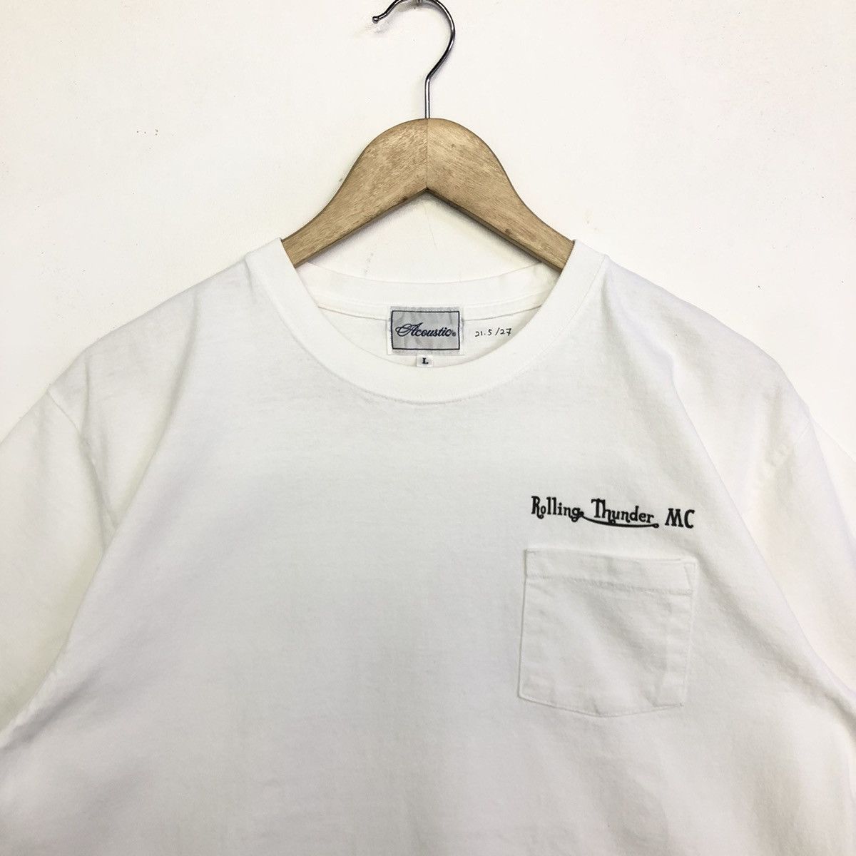 Japanese Brand Vintage Acoustic Rolling Thunder MC Japanese Brand Tshirt Size US L / EU 52-54 / 3 - 4 Thumbnail