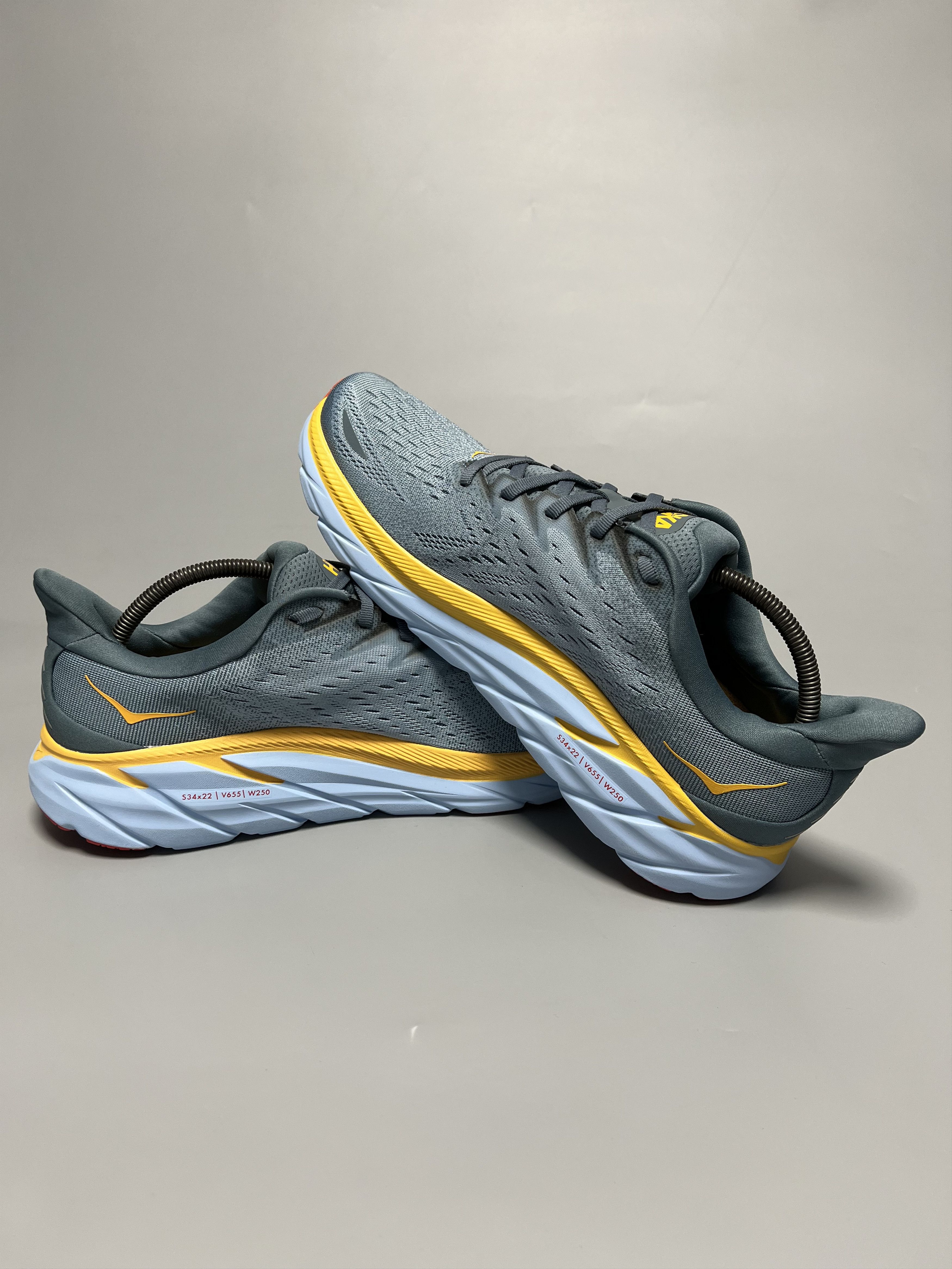 Hoka 12D Hoka One One Clifton 8 Men's Running Shoes Walking Gym Size US 12 / EU 45 - 5 Thumbnail