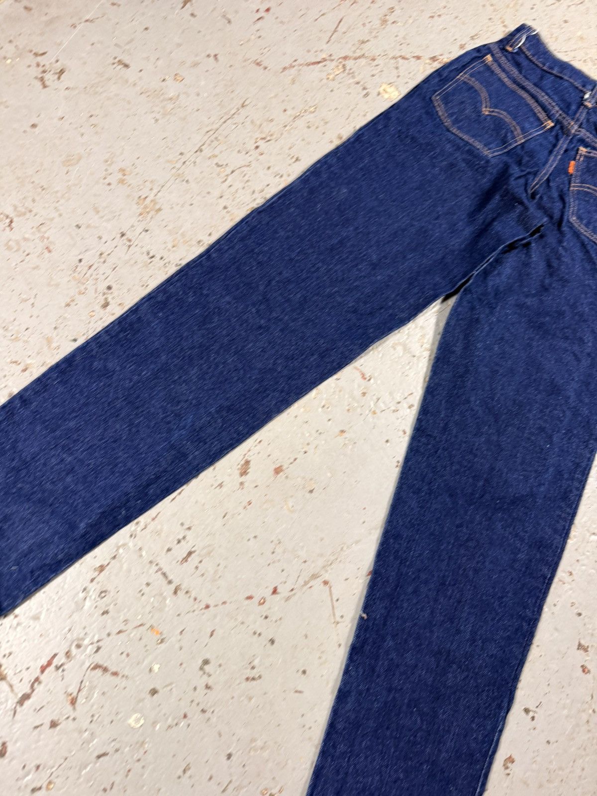 Levi's Vintage Insane Dark Wash Orange Tag Levi Pants 61102 Size US 27 - 4 Thumbnail