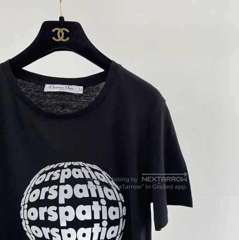 Dior Dior Summer Black Graphic Short Sleeve T. Size XS / US 0-2 / IT 36-38 - 3 Thumbnail