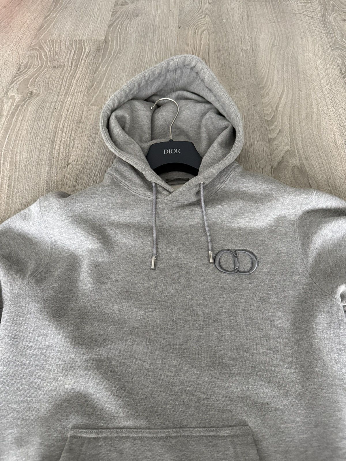Dior Dior Essentials CD Icon Hooded Sweatshirt Gray Size US XS / EU 42 / 0 - 6 Thumbnail