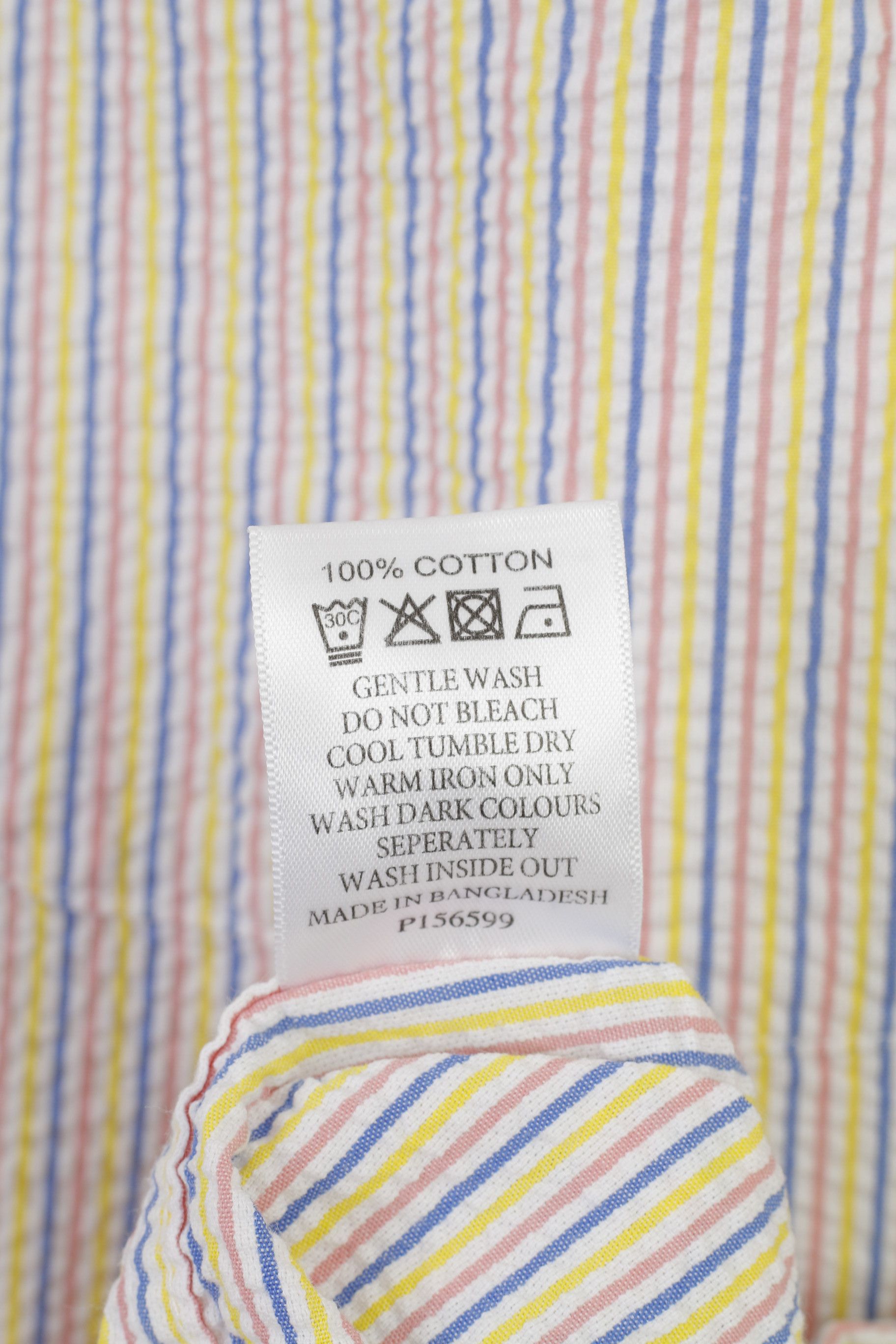 Vintage Samuel Windsor Men L Casual Shirt Striped Short Sleeve 4102 Size US L / EU 52-54 / 3 - 5 Thumbnail