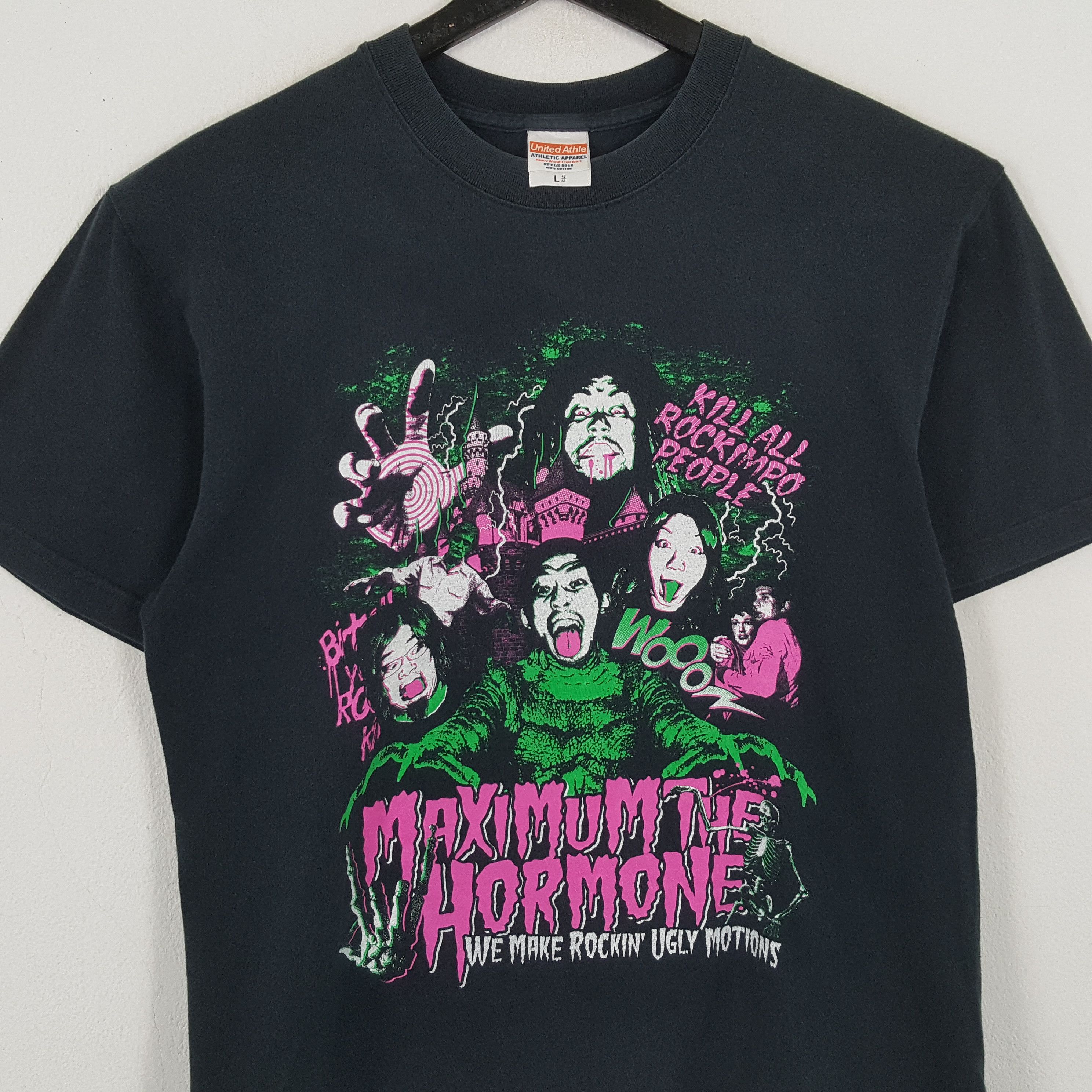 Band Tees × Vintage MAXIMUM THE HORMONE Japanese Rock Band Music Tshirt Size US L / EU 52-54 / 3 - 2 Thumbnail