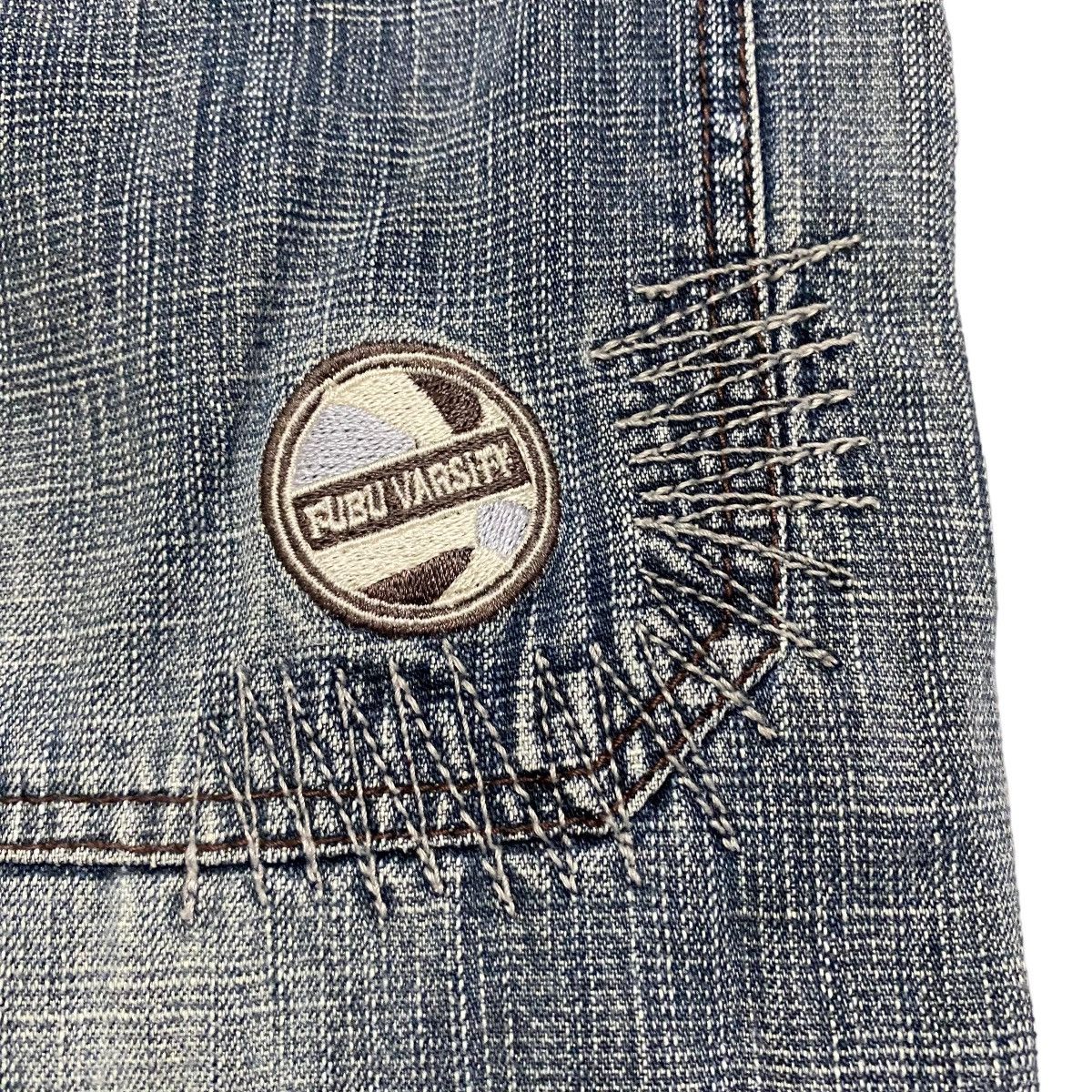Fubu Vintage FUBU VARSITY Denim Baggy Pants Size US 34 / EU 50 - 16 Thumbnail