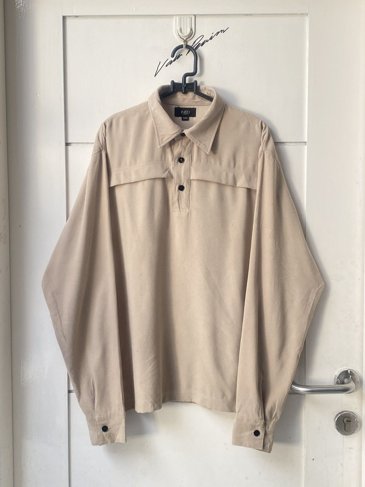 Yohji Yamamoto INED Yohji Yamamoto Beige T-shirt Size US M / EU 48-50 / 2 - 9 Thumbnail