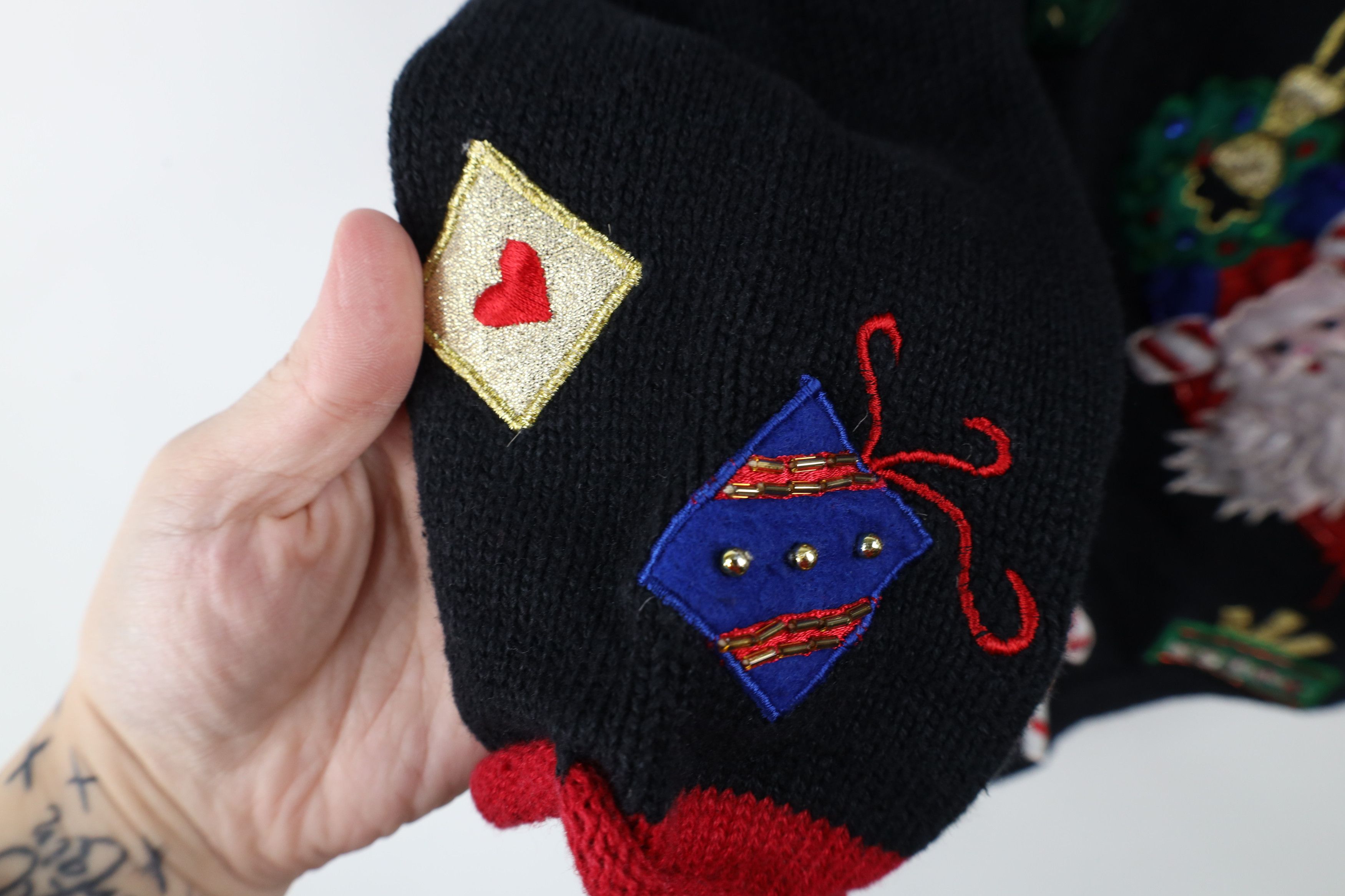 Vintage Vintage Y2K 2004 Christmas Santa Claus Cardigan Sweater Size M / US 6-8 / IT 42-44 - 6 Thumbnail
