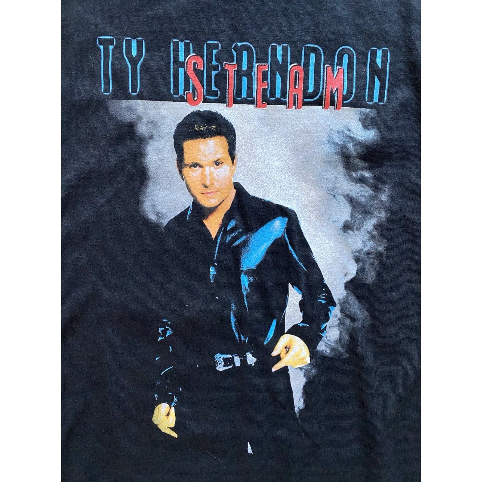 Tultex VINTAGE Y2K Ty Herndon Steam 1999 With Tracklisting XL Tultex Shirt Mens XL Black T-Shirt Country Musician Size US XL / EU 56 / 4 - 2 Thumbnail
