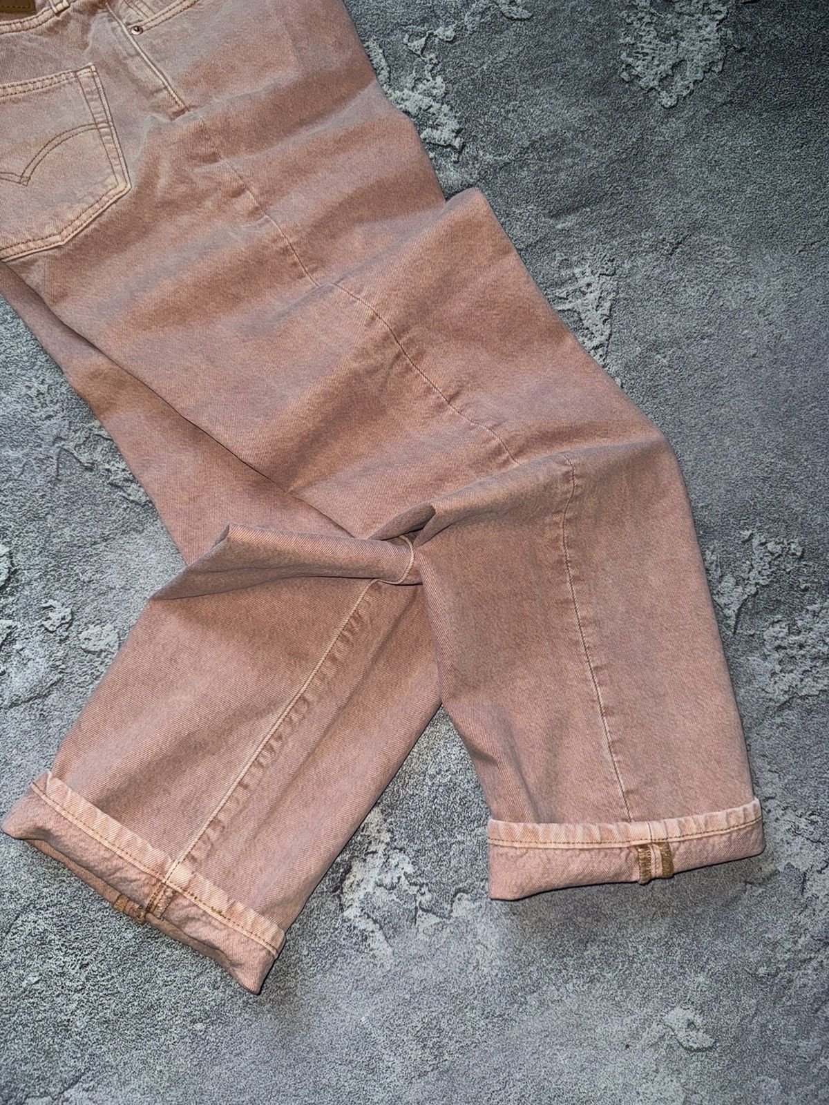 Levi's × Levi's Vintage Clothing × Vintage Levi’s 501 30/32 90s pink denim Jean pant trouser relaxed Size 32" / US 10 / IT 46 - 16 Thumbnail