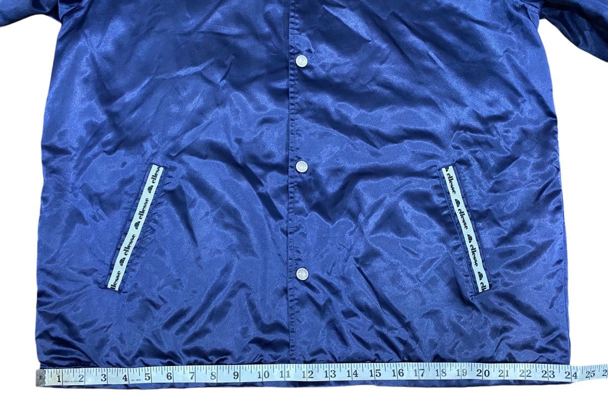 Ellesse × Vintage Vtg ELLESE 90s Polyster Button Jacket Size US L / EU 52-54 / 3 - 18 Thumbnail