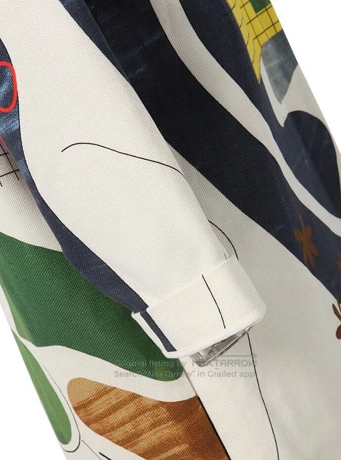 MSGM MSGM Colorful Patterned Spring Coat. Size S / US 4 / IT 40 - 6 Thumbnail