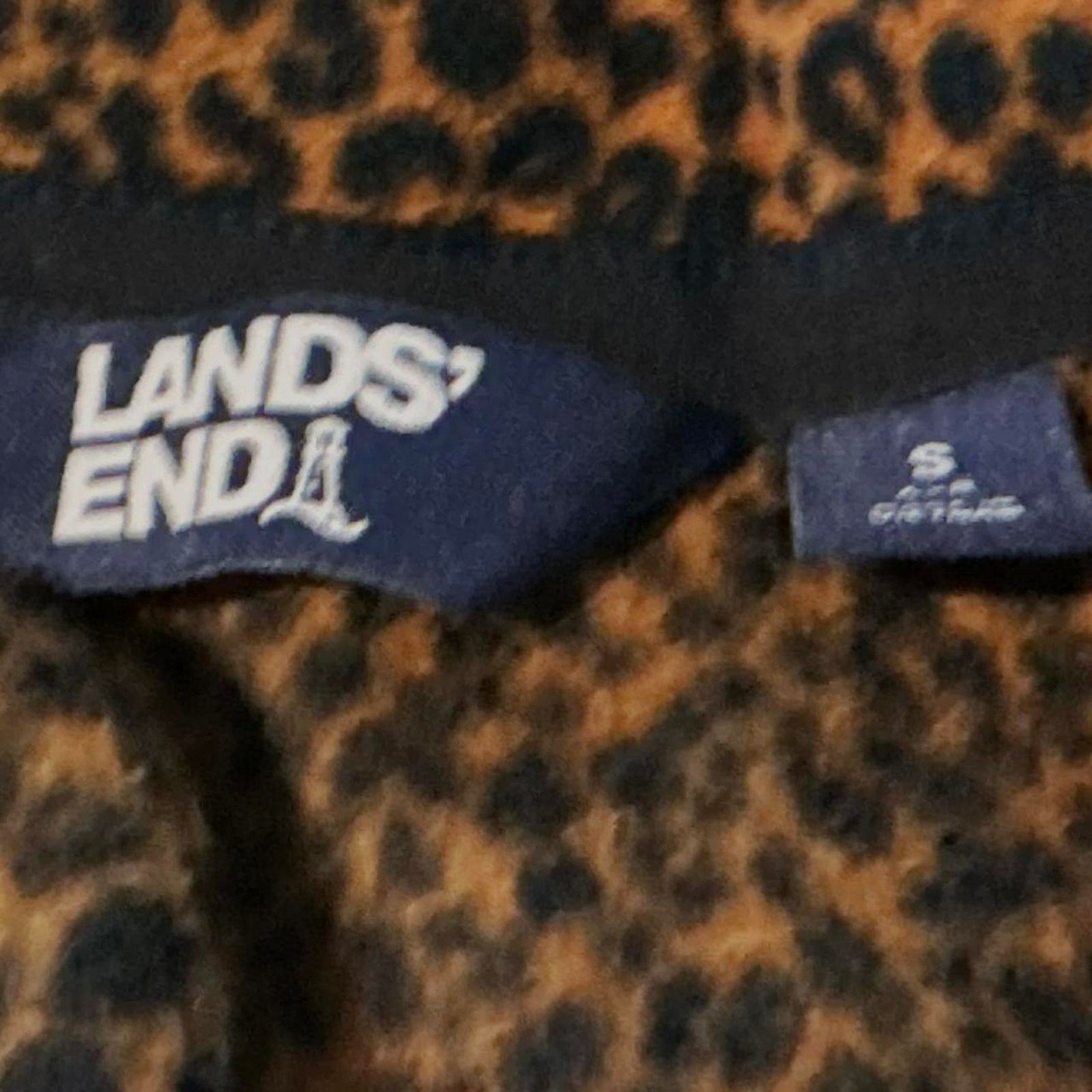 Lands' End LANDS END size small quarter zip pullover print no flaw’s Size S / US 4 / IT 40 - 5 Thumbnail