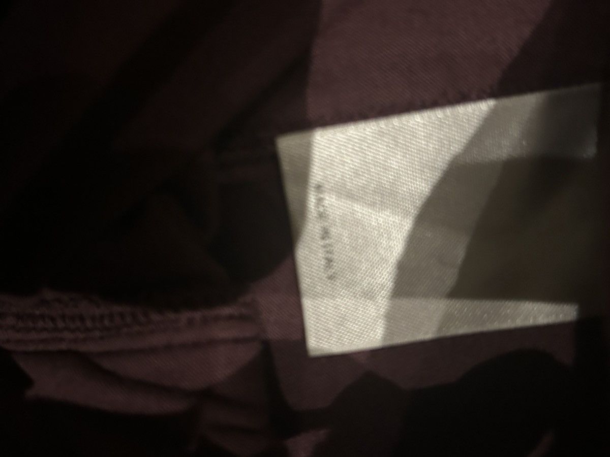 Rick Owens Rick owen’s drkshdw creatch cargo sweatpants burgundy Size US 34 / EU 50 - 7 Thumbnail