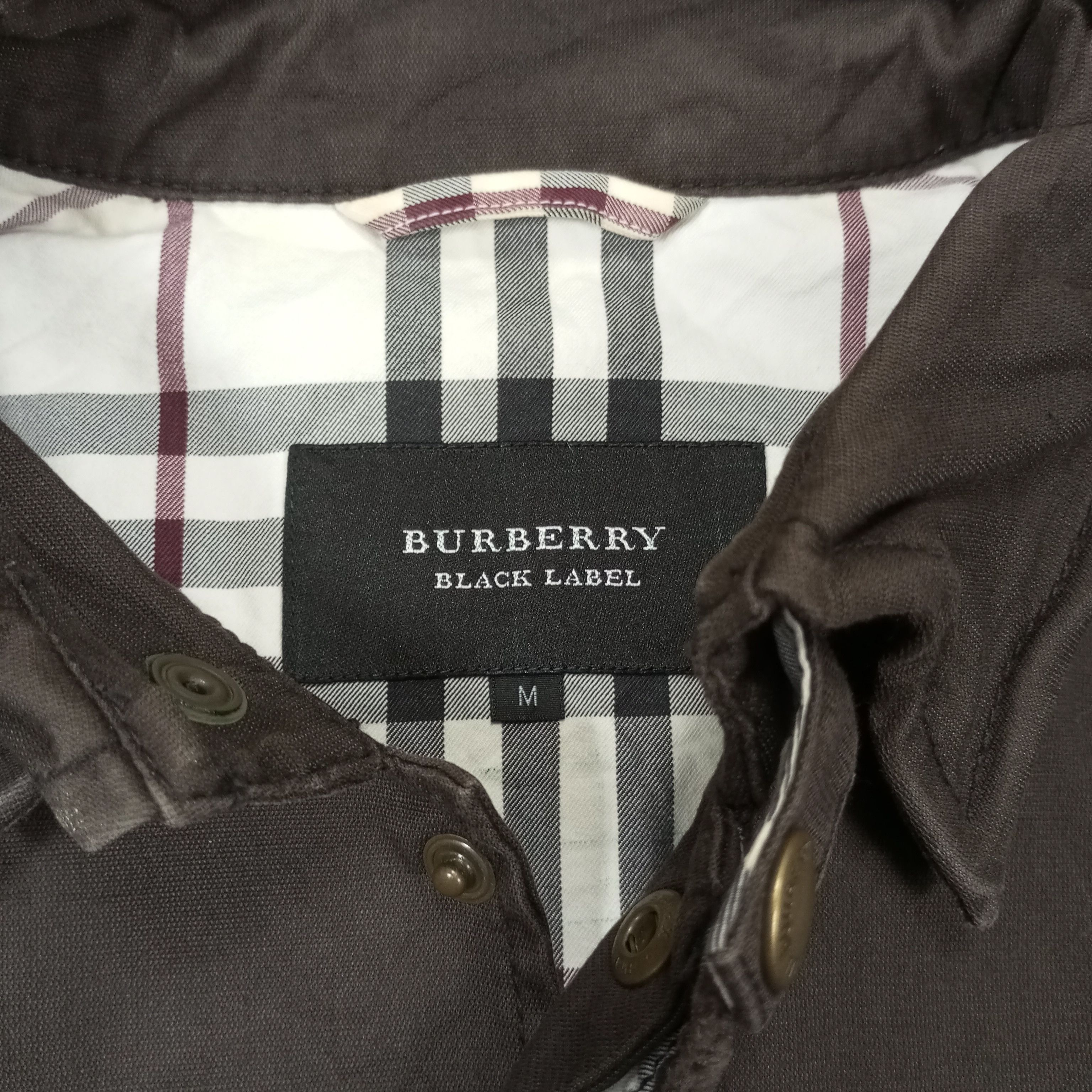Burberry × Vintage Burberry Black Label Custom Art Fashion Style Jacket Size S / US 4 / IT 40 - 5 Thumbnail