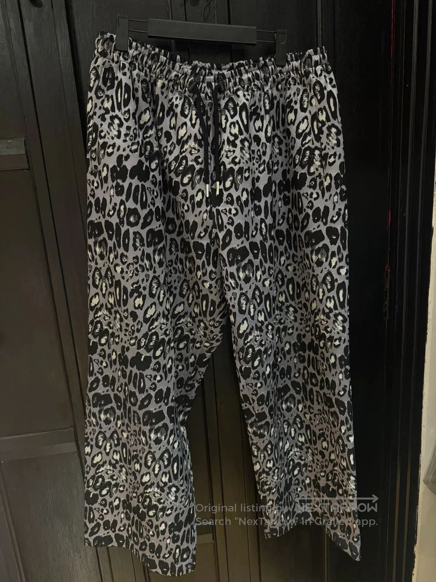 99%IS- Purple Leopard Print Pants. Size 25" / US 0 / IT 36 - 1 Thumbnail
