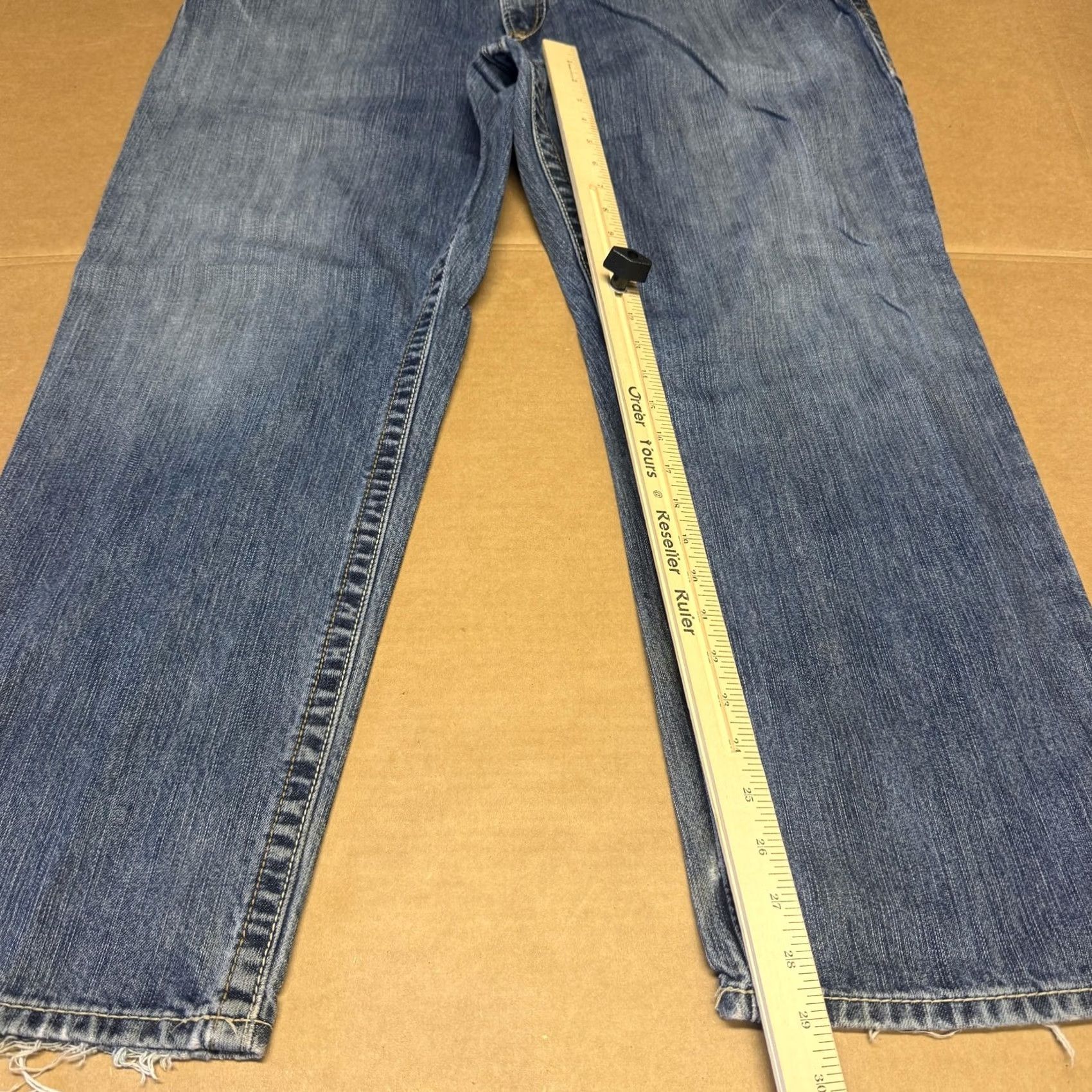 Ariat Ariat Work FR M3 Loose Jeans Mens 40x29 Blue Medium Wash Relaxed Denim Straight Work FR M3 Loose Mens Jeans Size US 40 / EU 56 - 5 Thumbnail