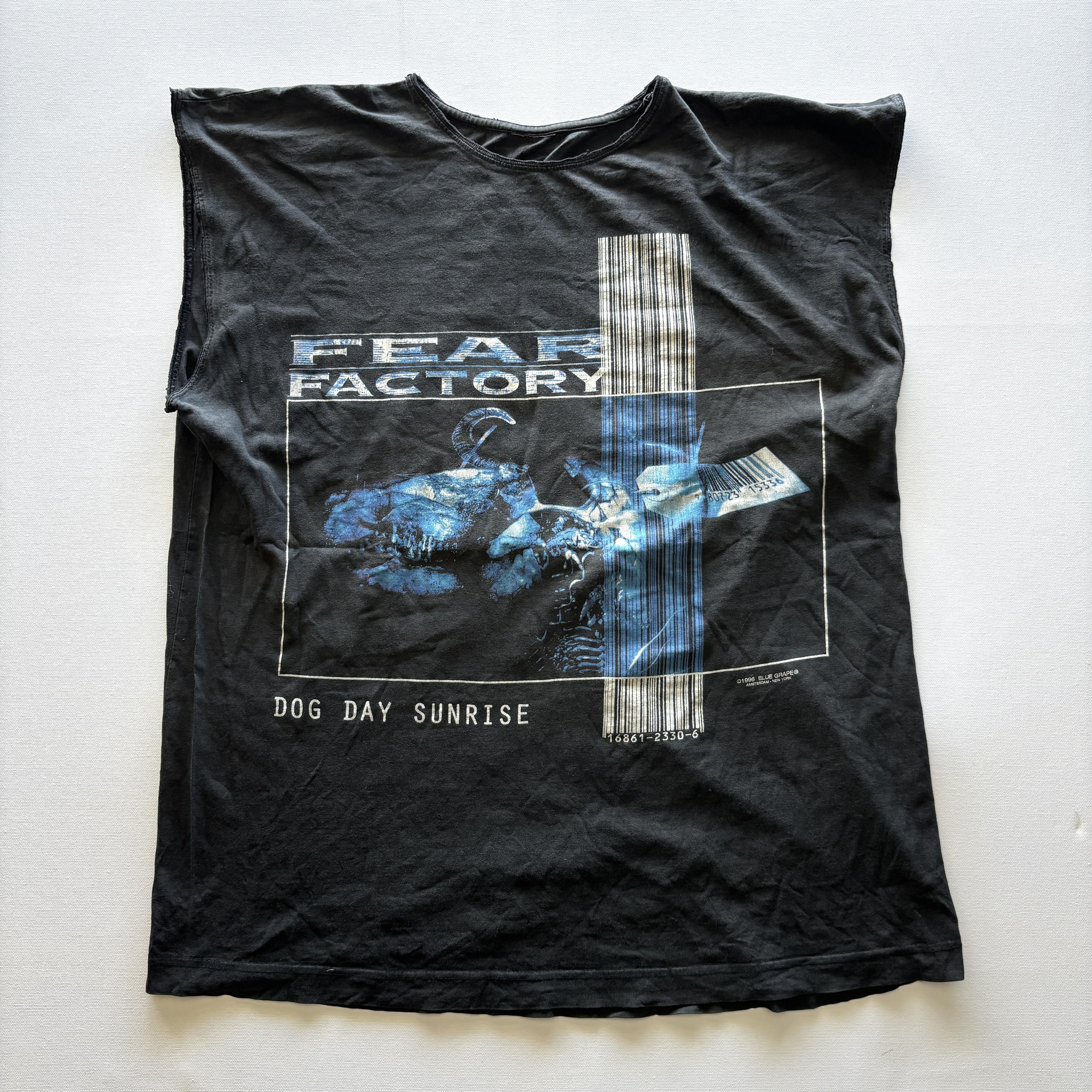Gildan Fear Factory Machines of Hate Tour 1996 T-Shirt Tank Top Size US L / EU 52-54 / 3 - 1 Thumbnail