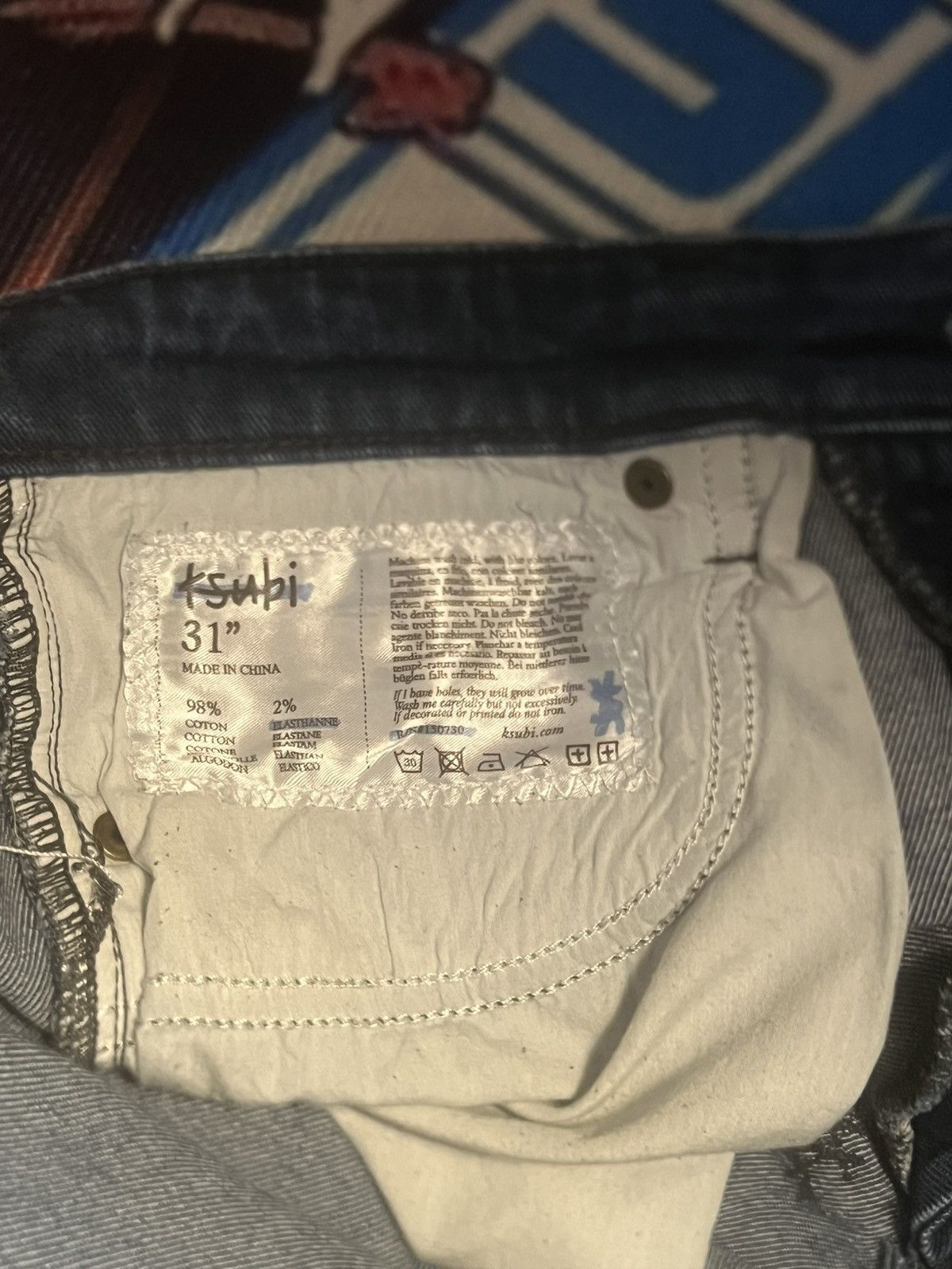 Ksubi Ksubi Chitch Philly Blue Jeans Size US 31 - 5 Thumbnail