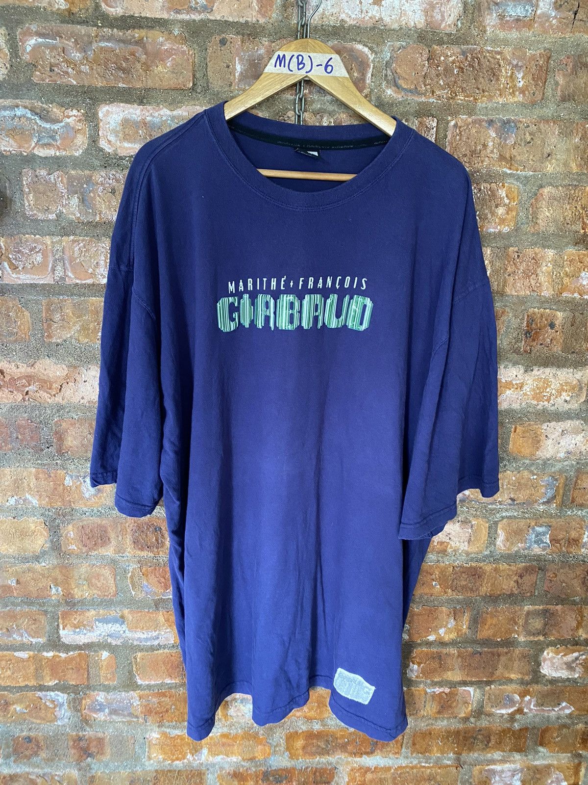 Marithe + Francois Girbaud 1990s MFG 3D logo tee Size US XXL / EU 58 / 5 - 2 Thumbnail