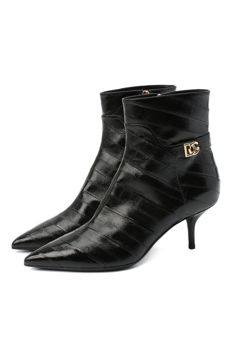 Dolce & Gabbana o1y0825 Ankle Boots in Black Size US 5.5 / IT 35.5 - 4 Thumbnail