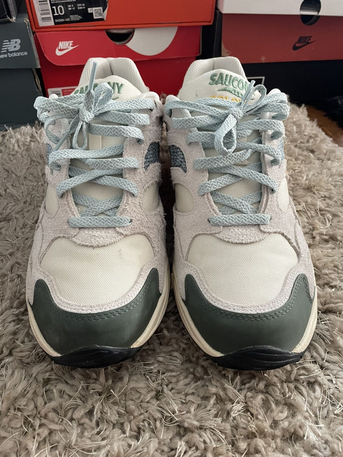 Saucony Colour Plus Companie x Saucony Grid Shadow 2 Artic Trek Size US 14 / EU 47 - 4 Thumbnail