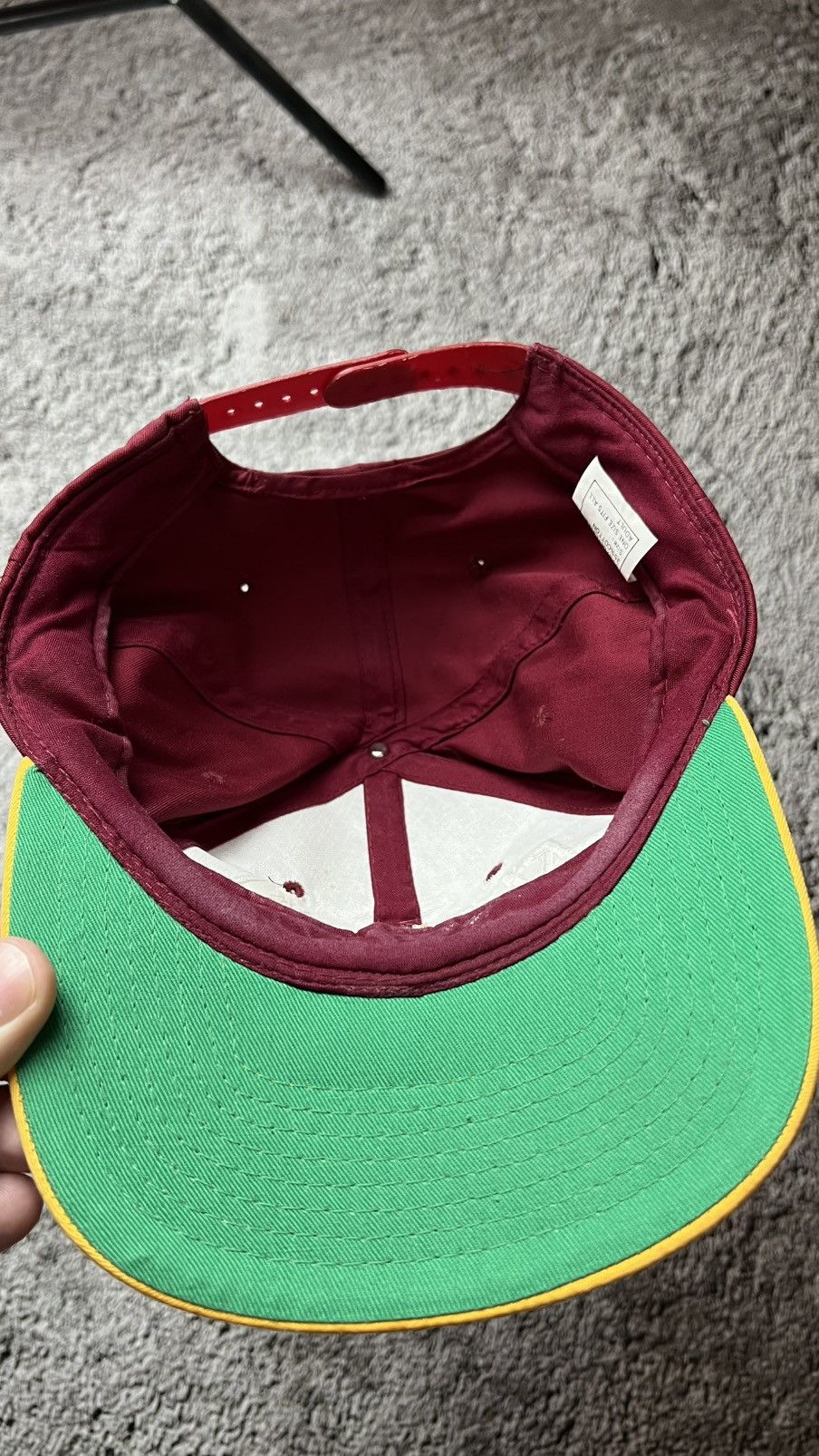 Other 1993 amcap Washington Redskins NFL vintage hat Size ONE SIZE - 3 Thumbnail
