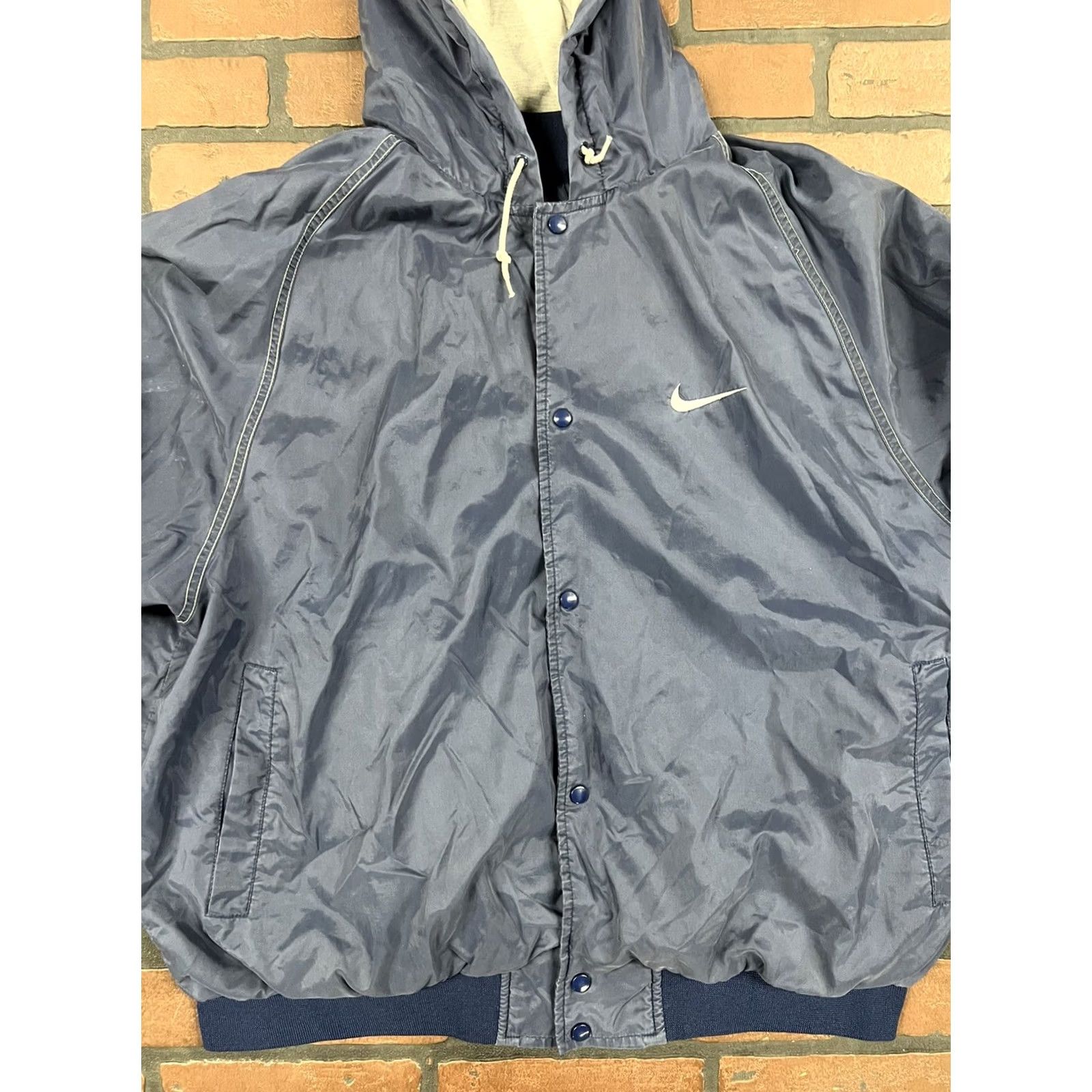 Nike VINTAGE Nike Windbreaker Jacket XS? Size US XL / EU 56 / 4 - 2 Thumbnail