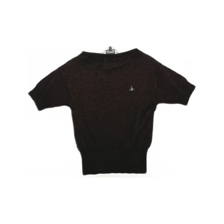 Vivienne Westwood Vivienne Westwood Elegant Solid Color Knit Top Size US S / EU 44-46 / 1 - 1 Thumbnail