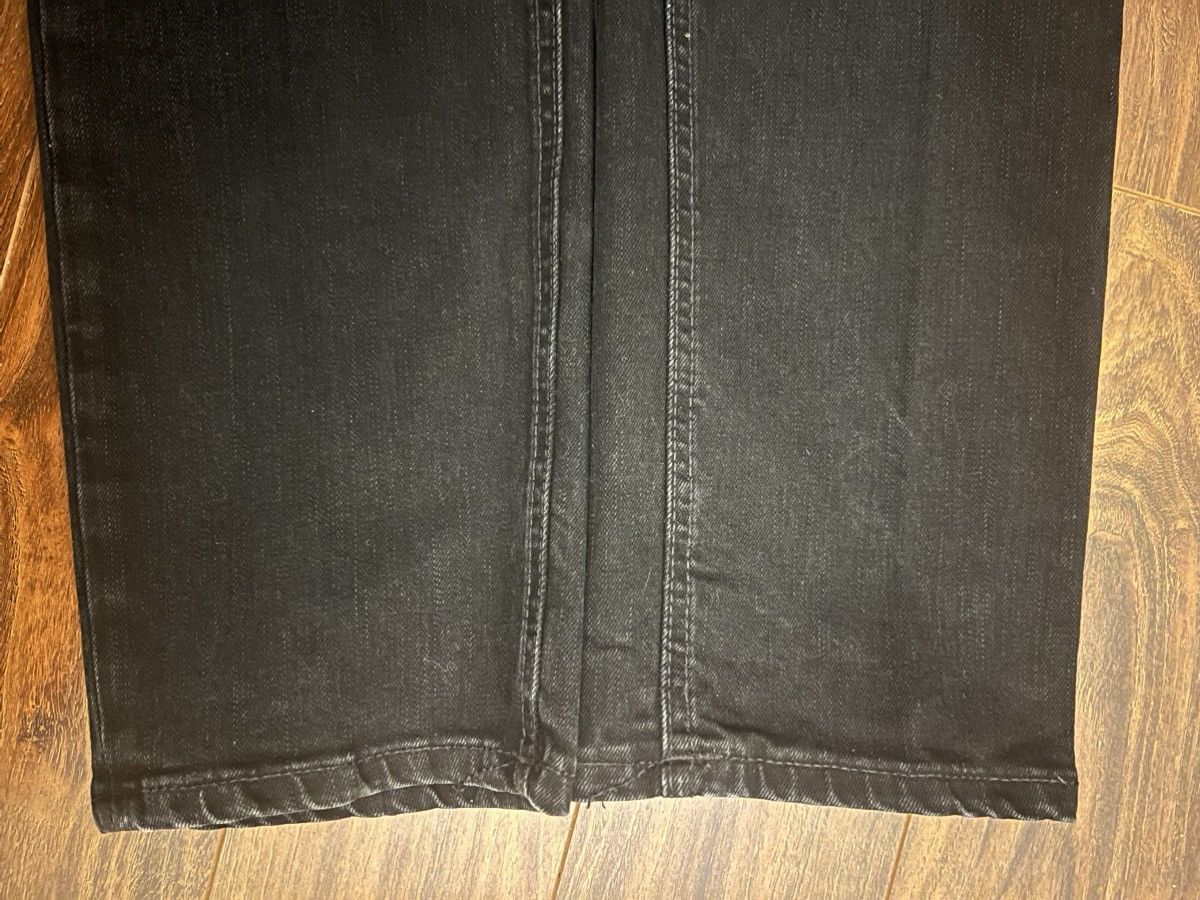 Nudie Jeans 1006533 Nudie Lean Dean Black Star Jeans Size US 34 / EU 50 - 5 Thumbnail