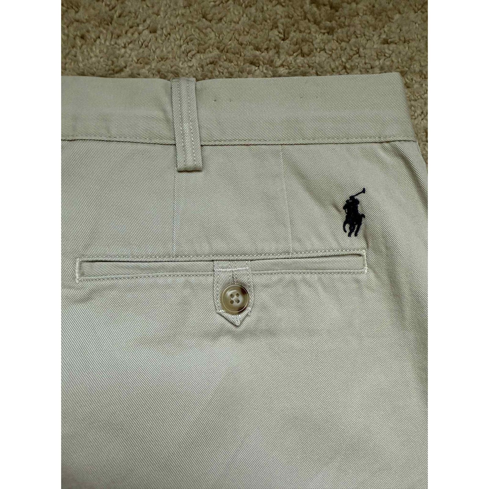 Polo Ralph Lauren Polo Ralph Lauren Classic Fit Chino Pants White Mens 38 x 34 Size US 38 / EU 54 - 1 Thumbnail