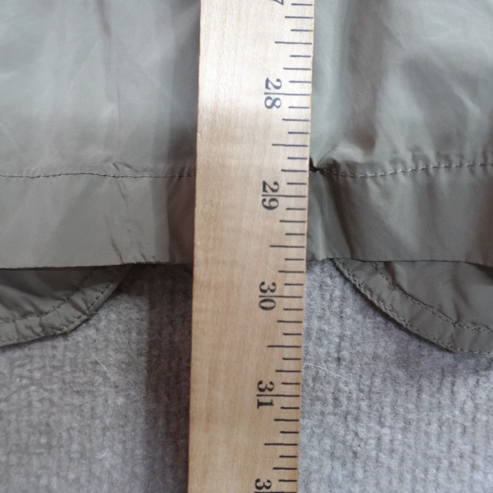 Herno Herno Blazer Jacket Men 44 Beige Solid Zipper Button 2 Button Made in Italy Tailored Windbreaker Fall Winter Spring Regular Size 44R - 3 Thumbnail
