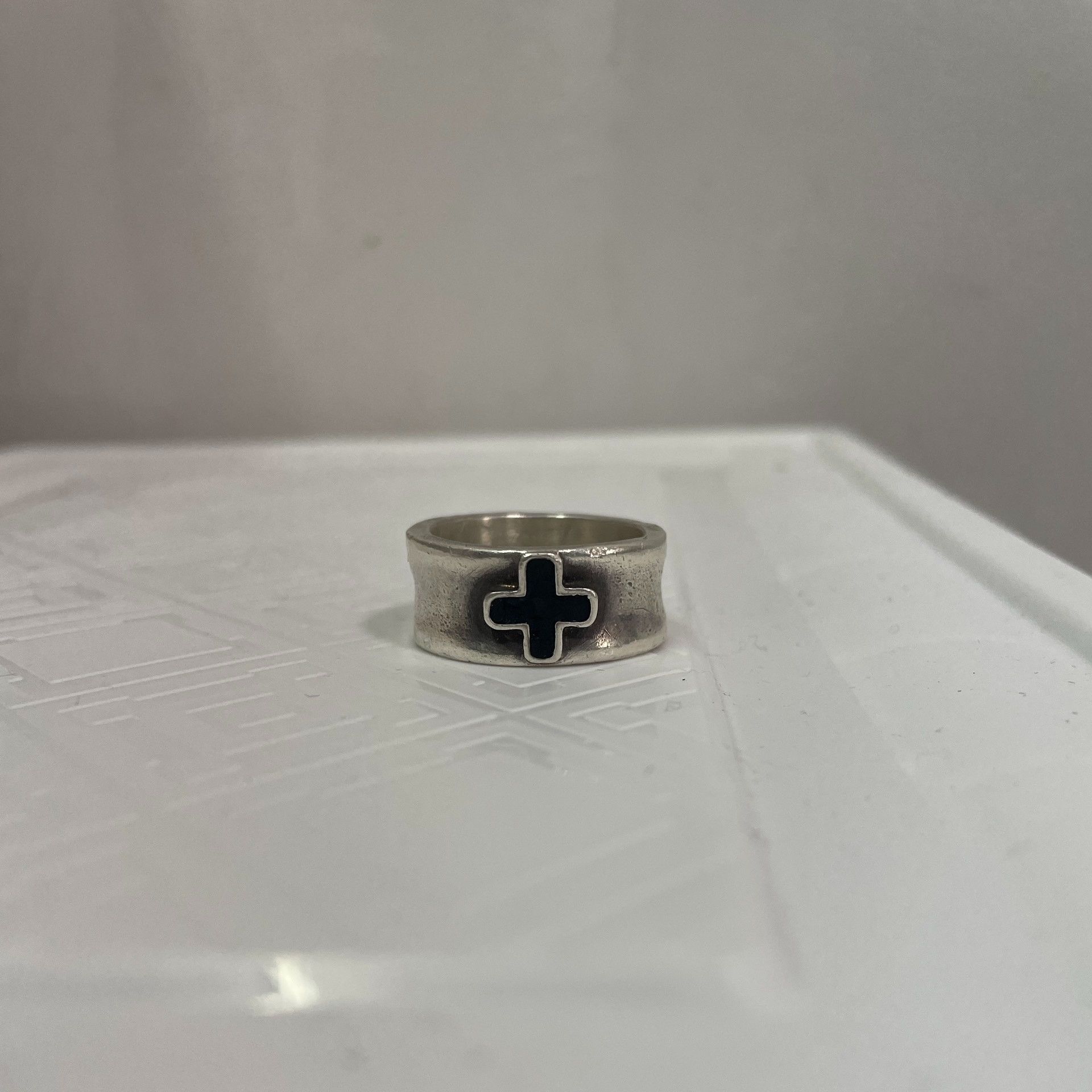 Jean Paul Gaultier × Vintage Cross Jeweled Ring | Grailed