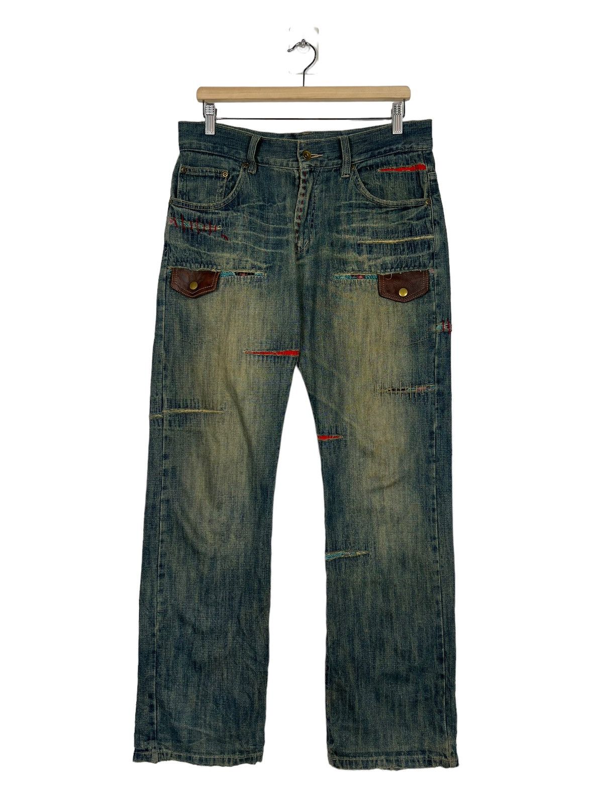 Japanese Brand 🔥 XTAHU GAPO NOK JEANS Size US 34 / EU 50 - 1 Thumbnail