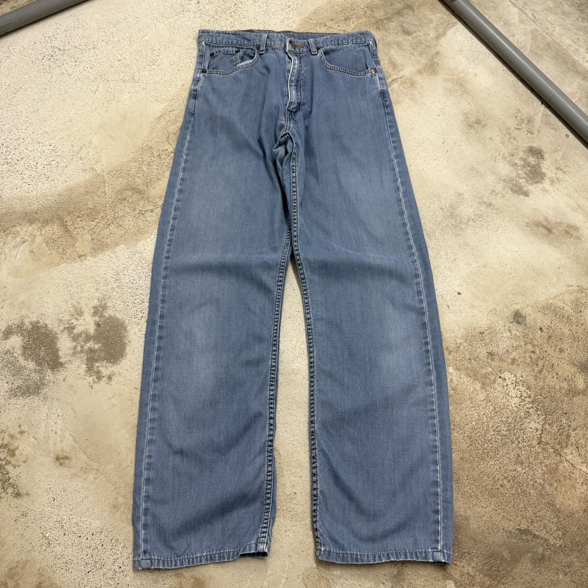 Levi's Vintage 90’s White Tab Levis 512-58 Wide Leg Cotton Pants Size US 31 - 3 Thumbnail