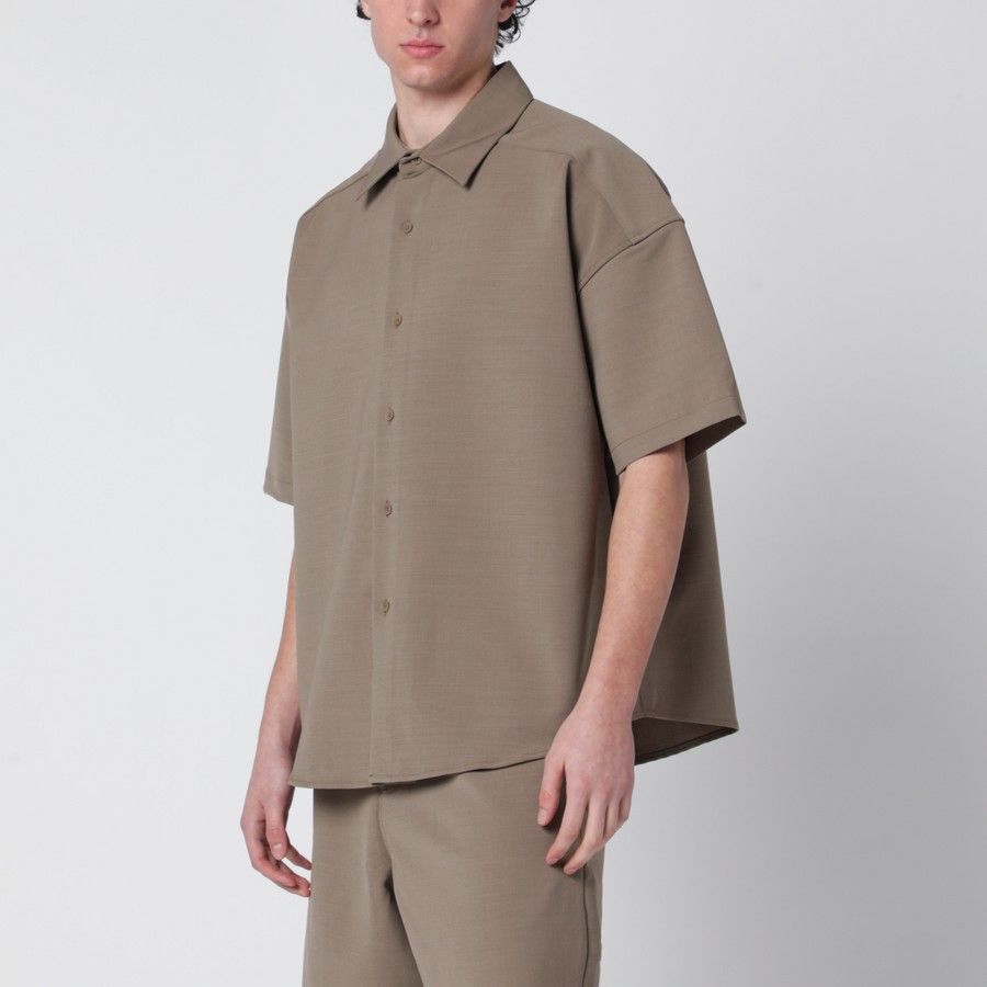 Entire Studios o1d2blof0226 Oversized Short Sleeve Shirt in Beige Size US S / EU 44-46 / 1 - 1 Thumbnail