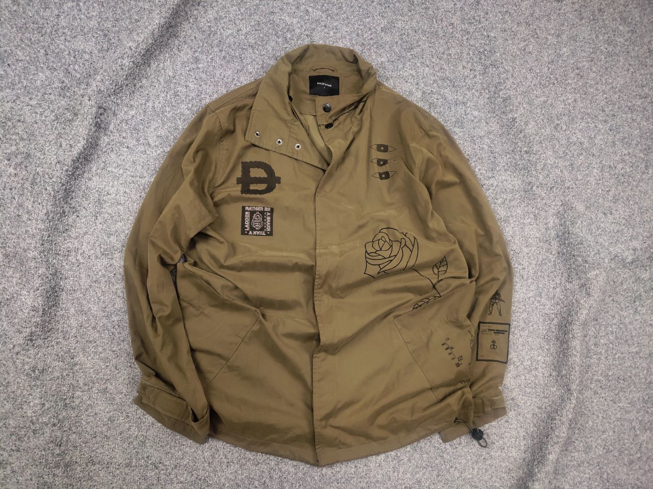 Drop Dead Clothing Drop Dead Clothing This Cruel World Oliver Overshirt Jacket Size US S / EU 44-46 / 1 - 1 Thumbnail