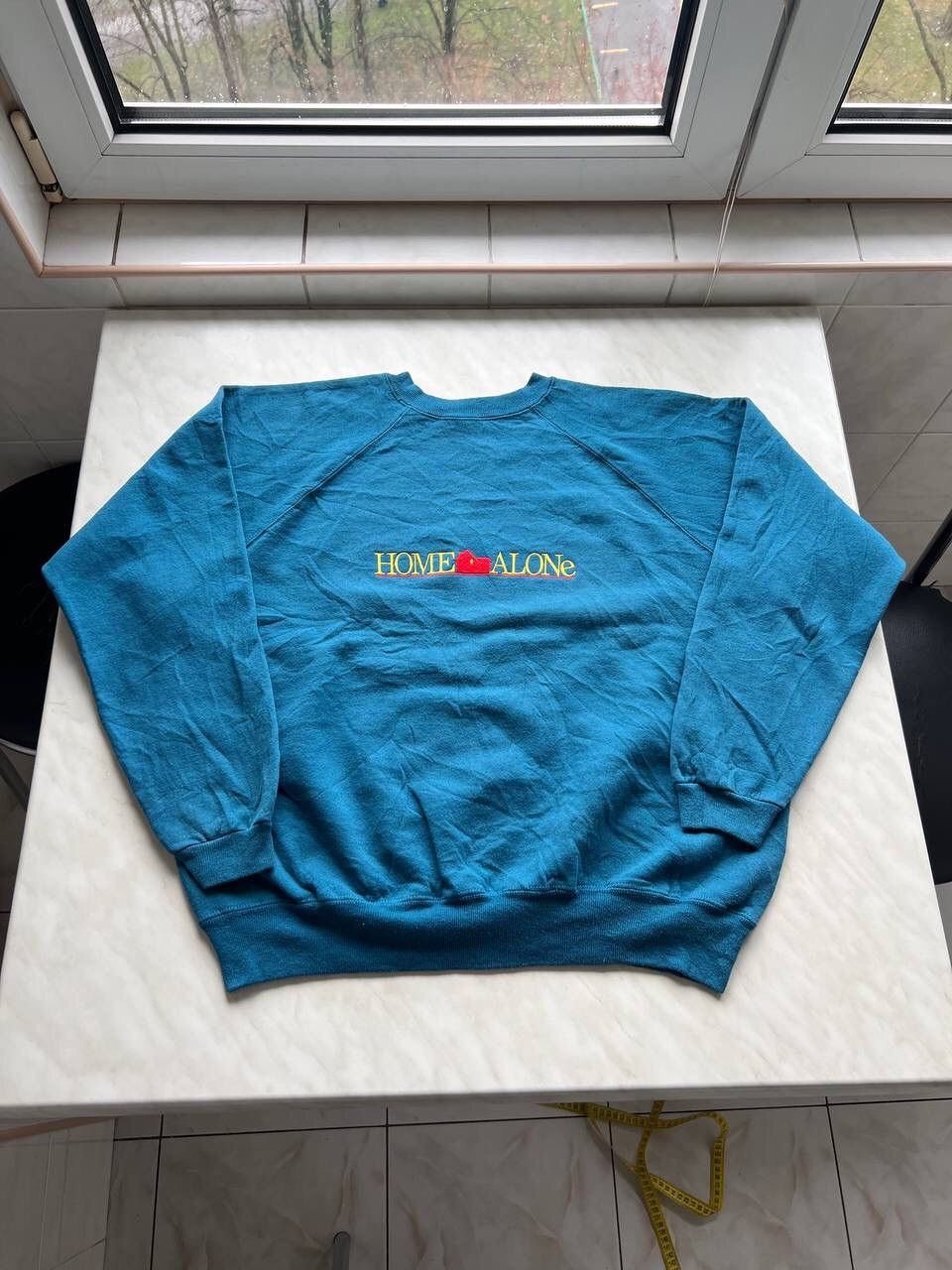 Designer × Vintage Vintage 1990s Promo Home Alone Sweatshirt by Hanes Crewneck Size US M / EU 48-50 / 2 - 1 Thumbnail