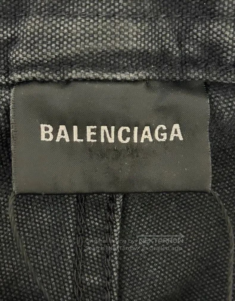 Balenciaga Balenciaga 24FW Distressed Cargo Pants. Size US 28 / EU 44 - 3 Thumbnail