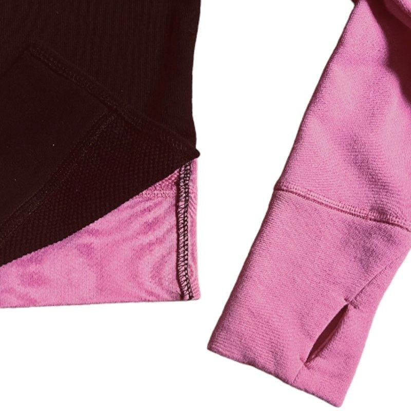 Victoria's Secret Victoria's Secret SPORT Pink/Black Sweatshirt | Size XS Size XS / US 0-2 / IT 36-38 - 6 Thumbnail