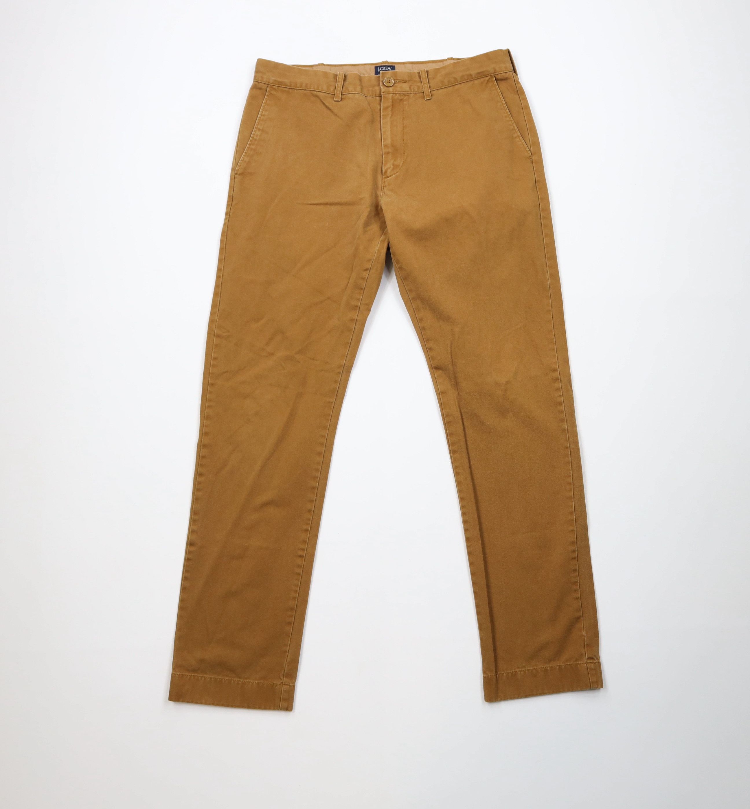 J.Crew J Crew The Driggs Straight Leg Chino Pants Brown Cotton Size US 32 / EU 48 - 1 Thumbnail