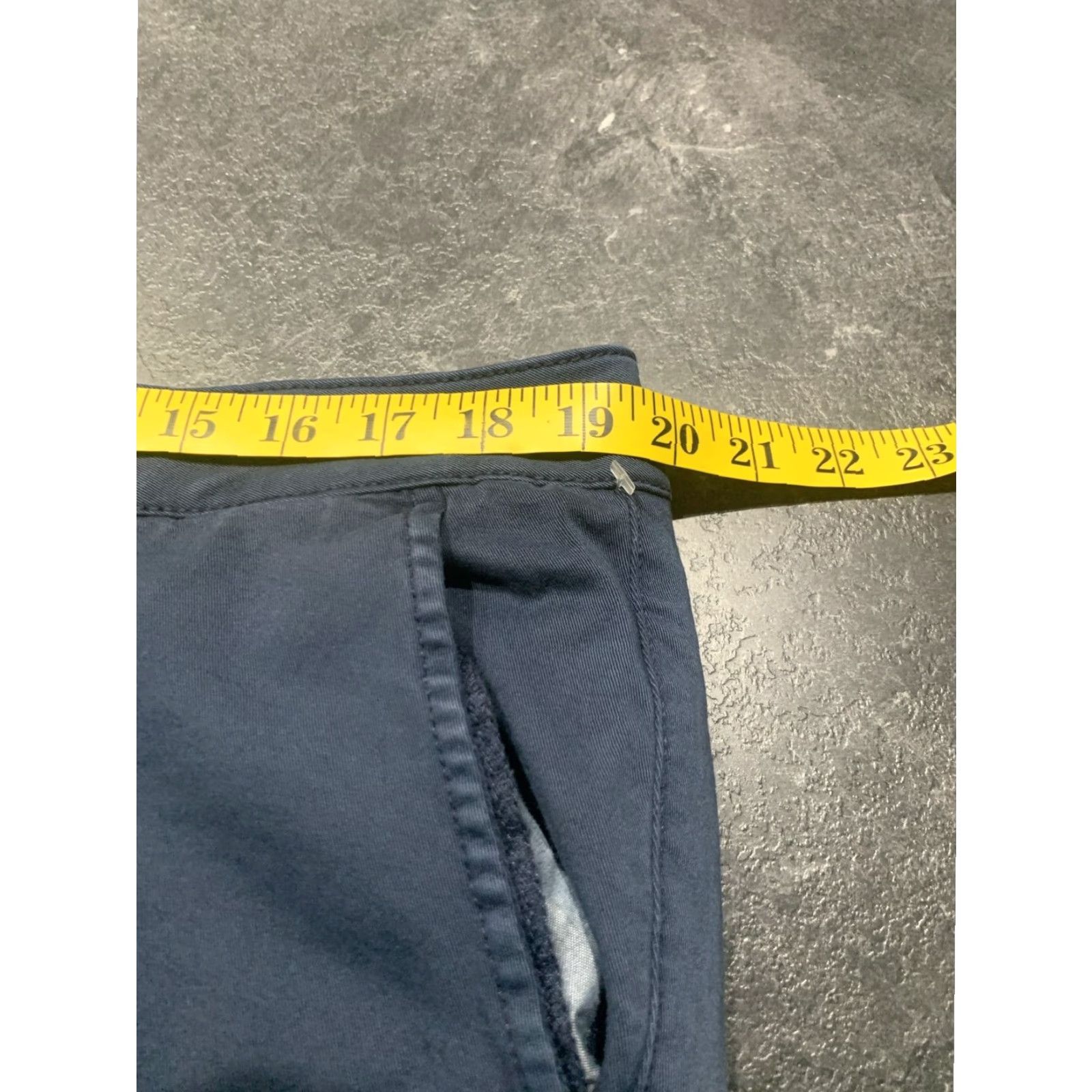 American Eagle Outfitters American Eagle Stretch Bermuda Shorts Blue Womens Large Size 40" / US 18 - 6 Thumbnail